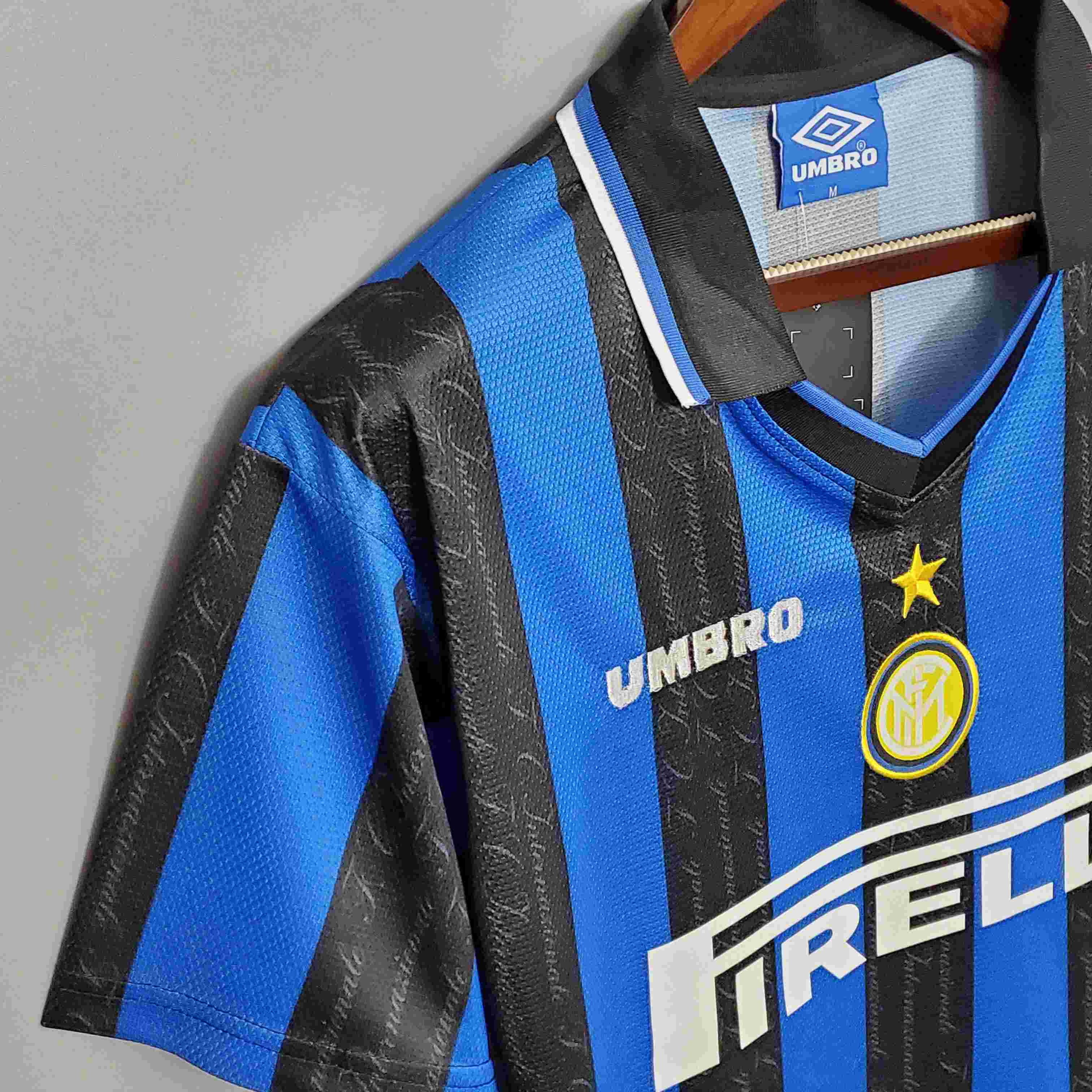 1997/1998 Retro Internazionale Milan Home Football Jersey-mysite Custom Football Kit- Nextkits
