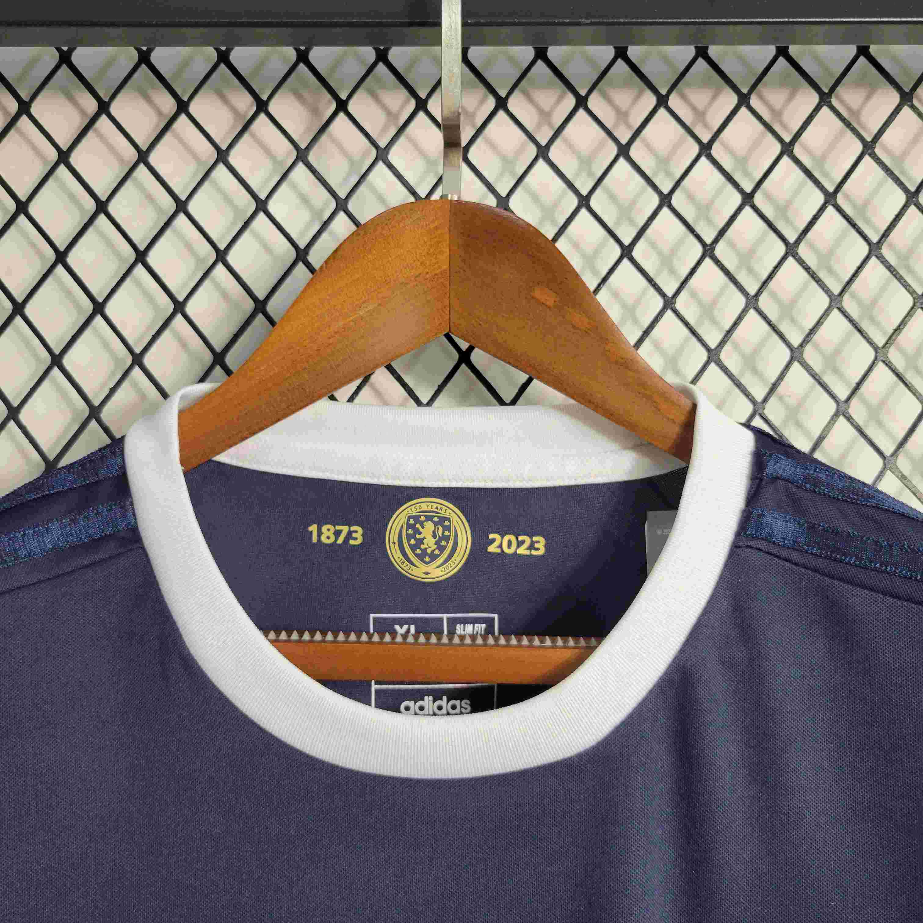 2023 Scotland 150th Anniversary Edition Navy Blue Football Shirt-mysite Custom Football Kit- Nextkits