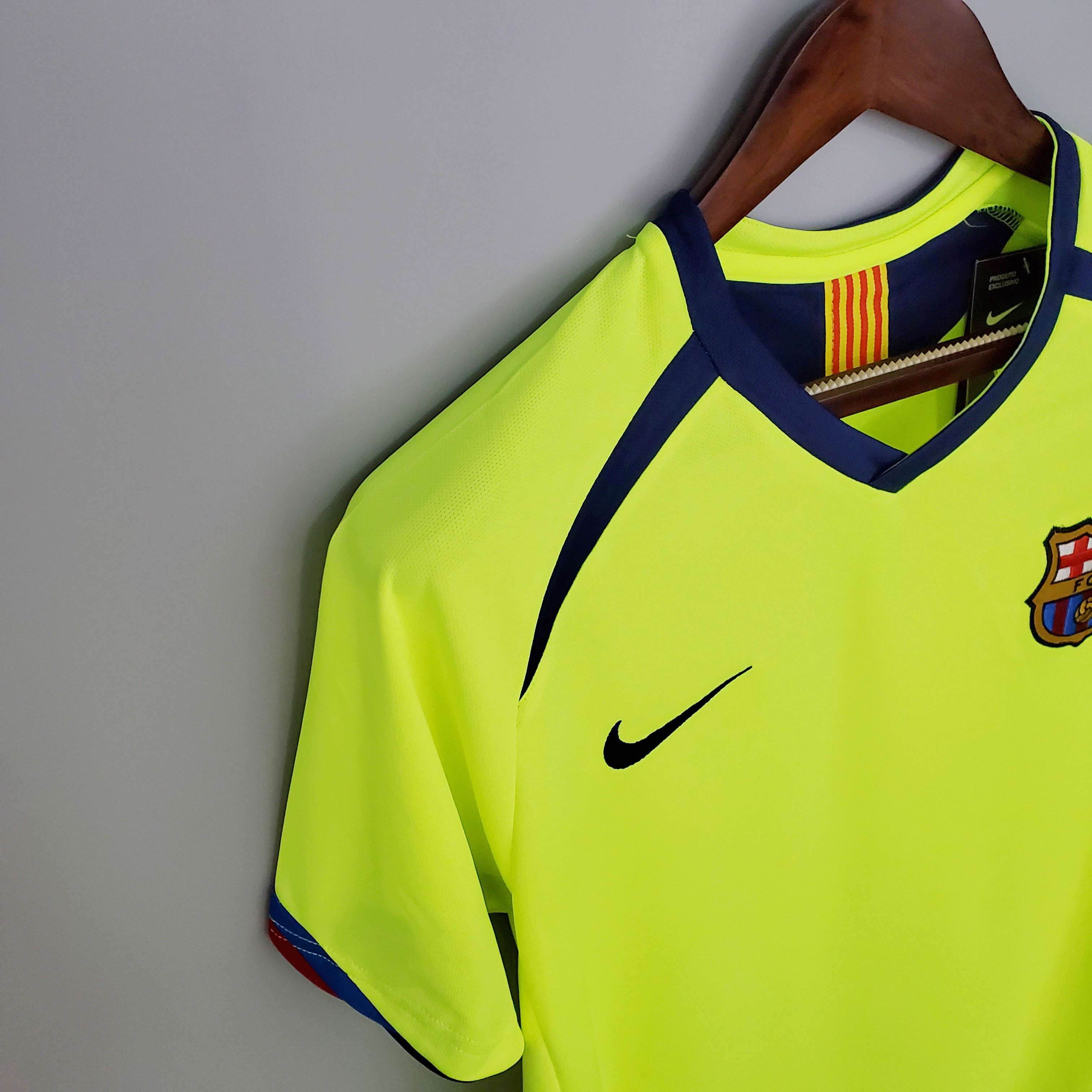 2005/2006 Retro Barcelona Away Football Shirt-mysite Custom Football Kit- Nextkits