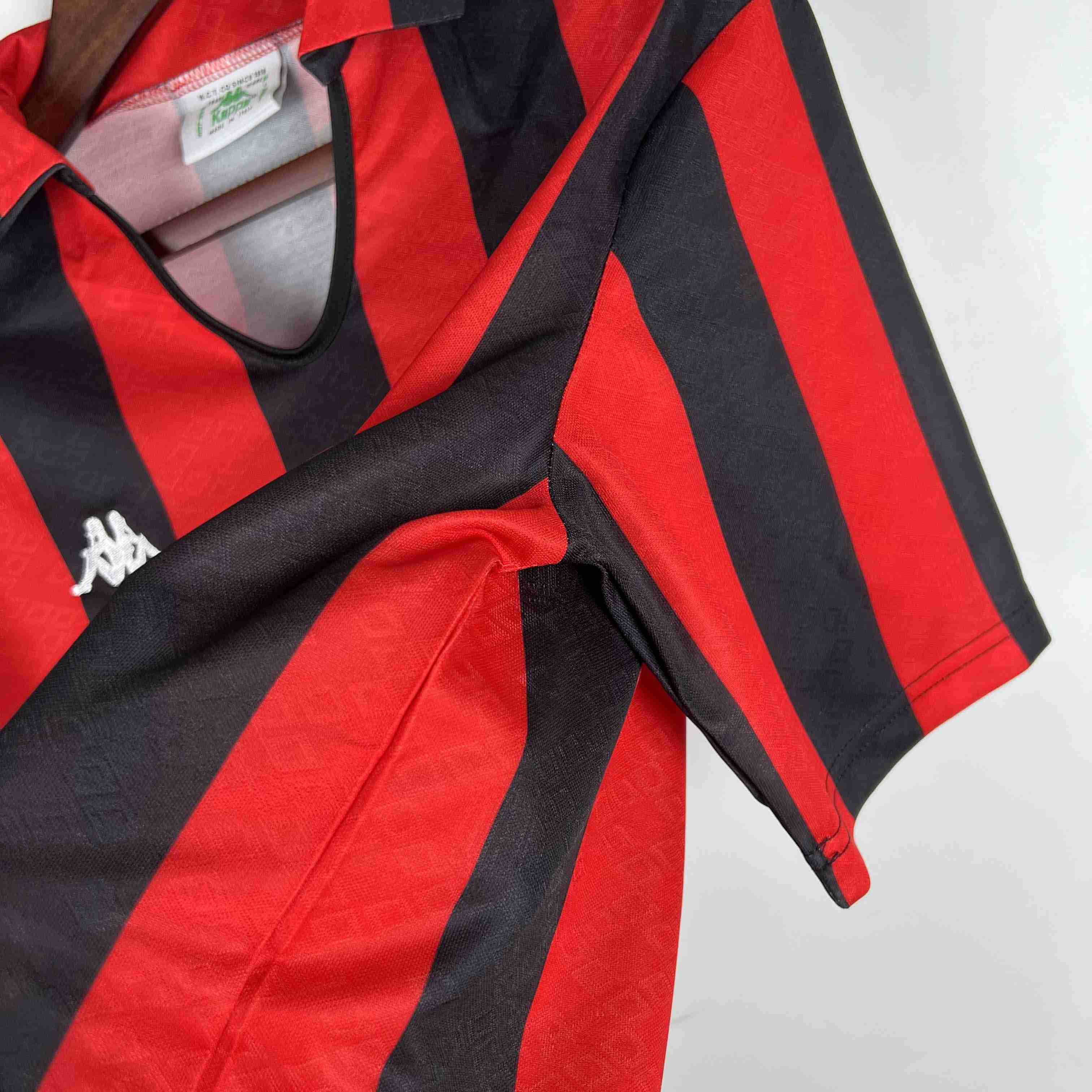 1989/1990 Retro AC Milan Home Football Shirt-mysite Custom Football Kit- Nextkits