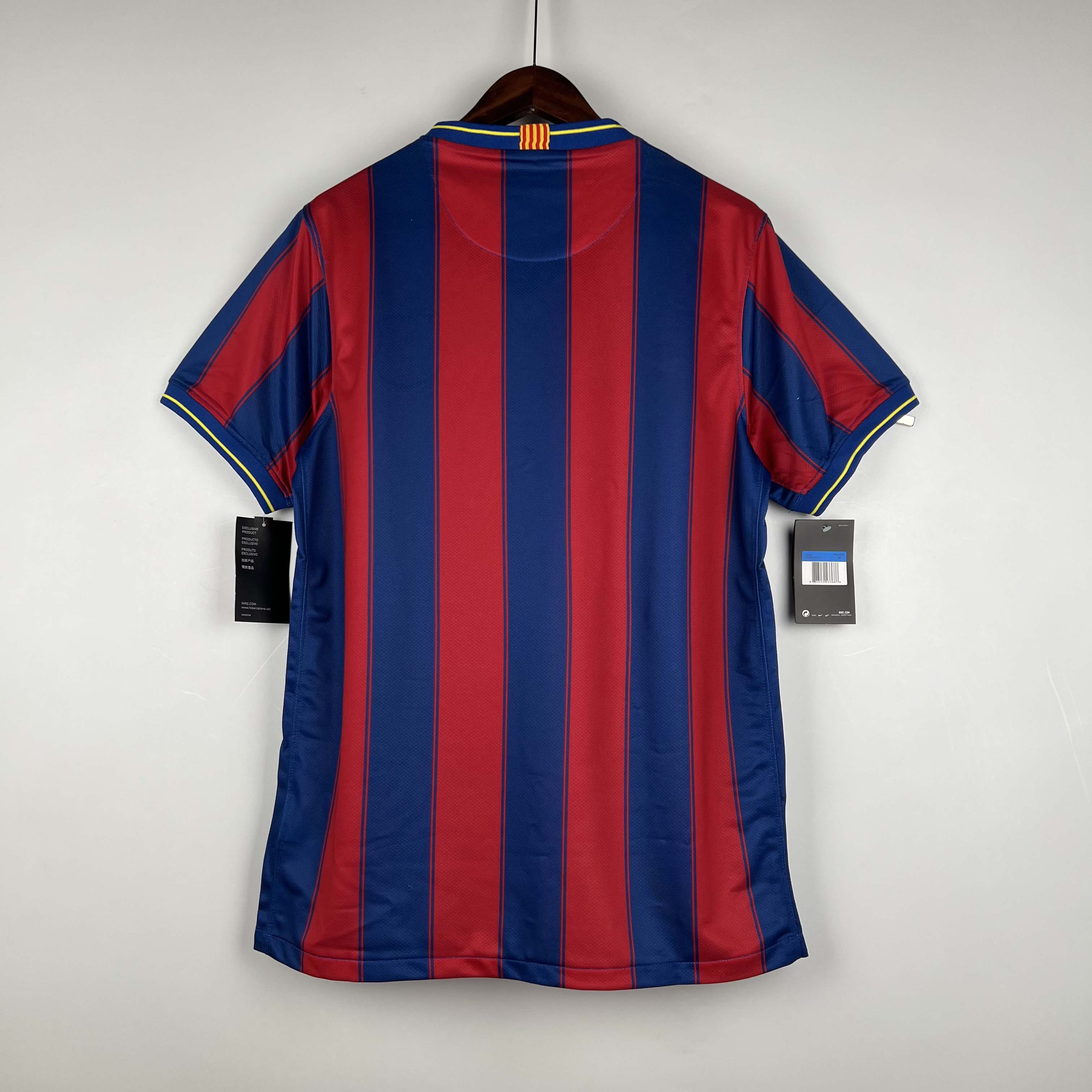 2009/2010 Retro Barcelona Home Football Shirt-mysite Custom Football Kit- Nextkits