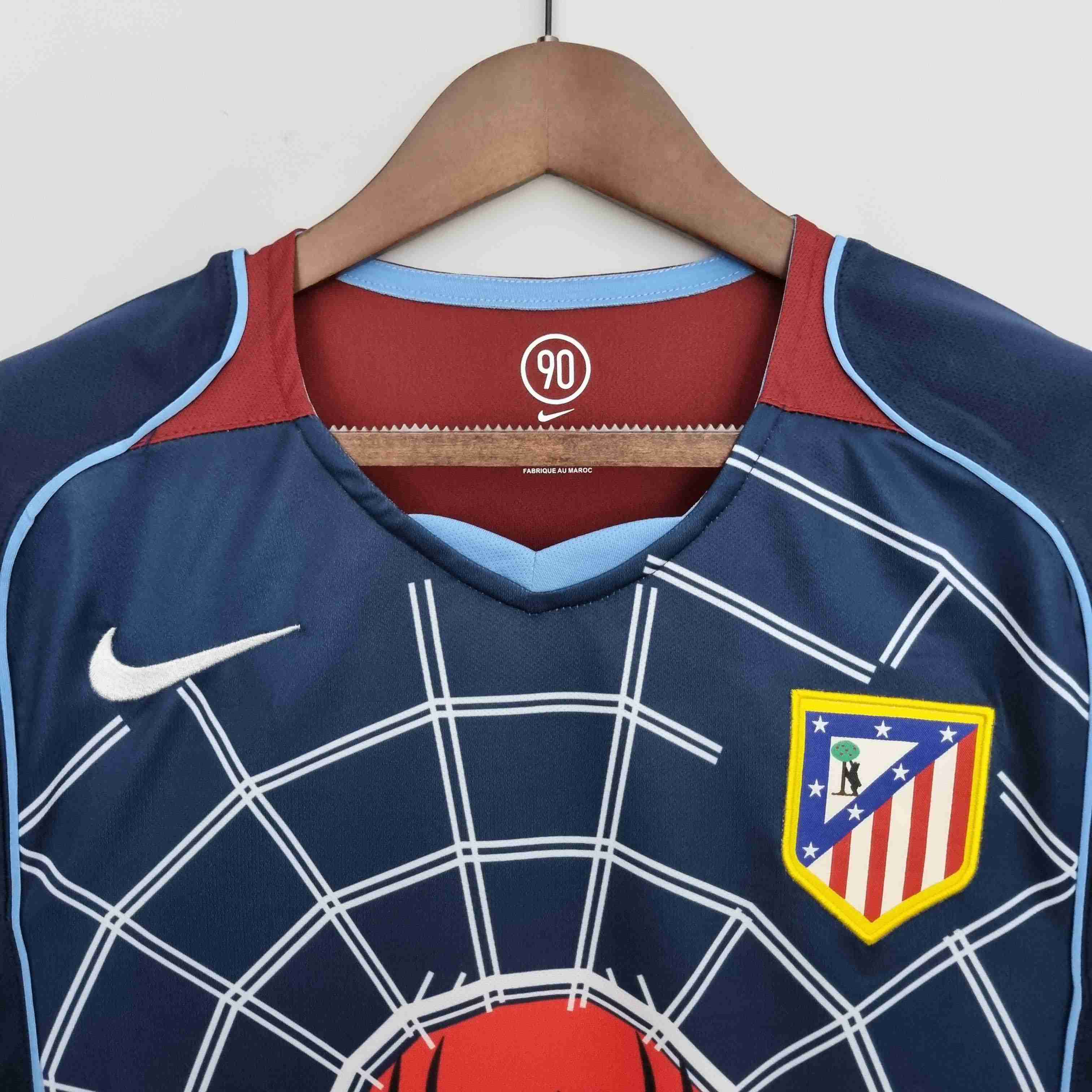 2004/2005 Retro Atletico Madrid Away Soccer Jersey-mysite Custom Football Kit- Nextkits