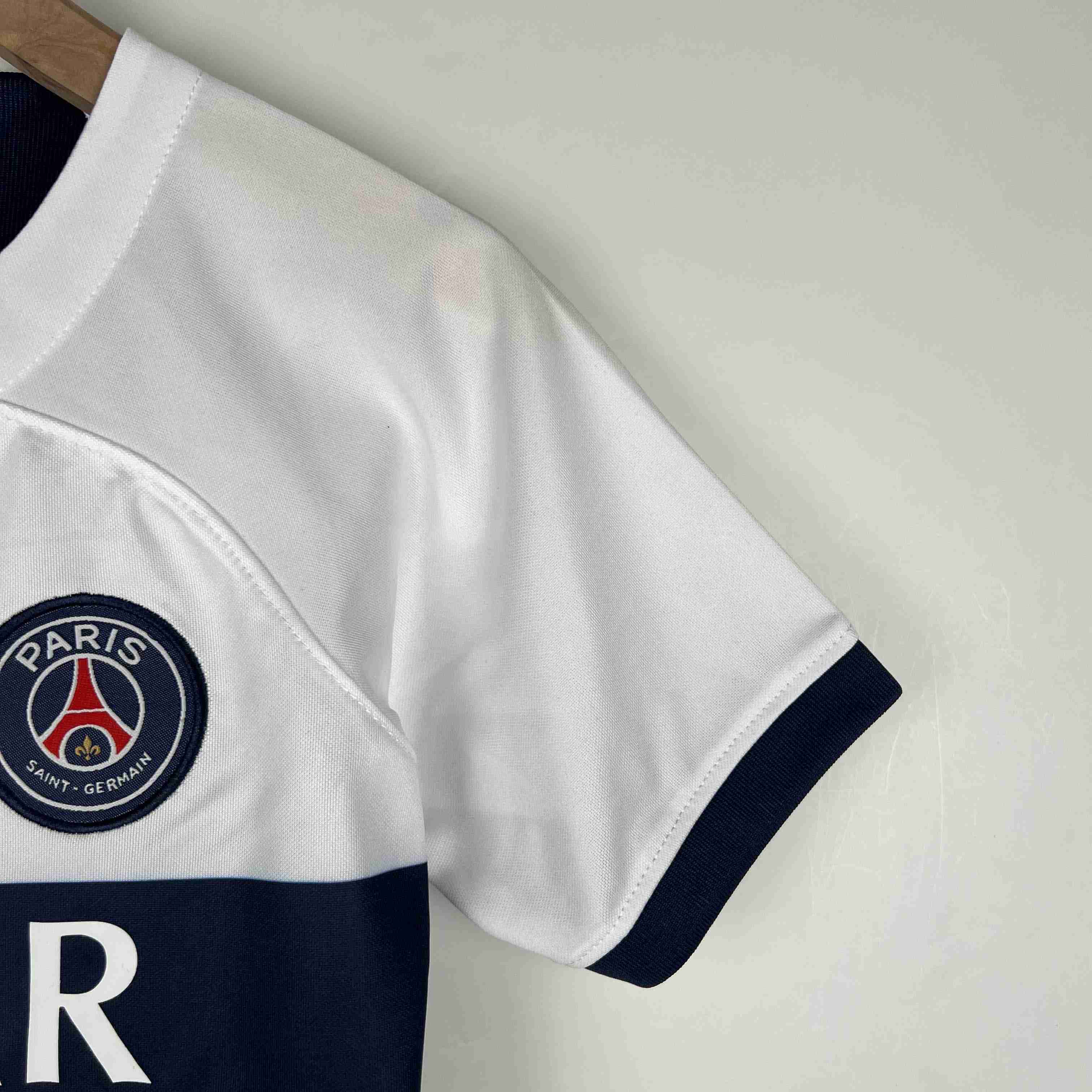 2023/2024 Psg Paris Saint-Germain Away Football Shirt Kids Size Suit-mysite Custom Football Kit- Nextkits