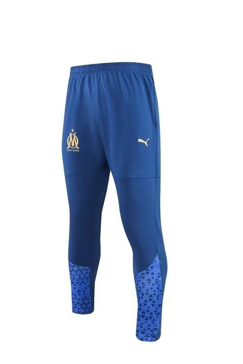 2023 Olympique de Marseille Half-Pull Training Suit Royal blue Football Jersey Set-mysite Custom Football Kit- Nextkits