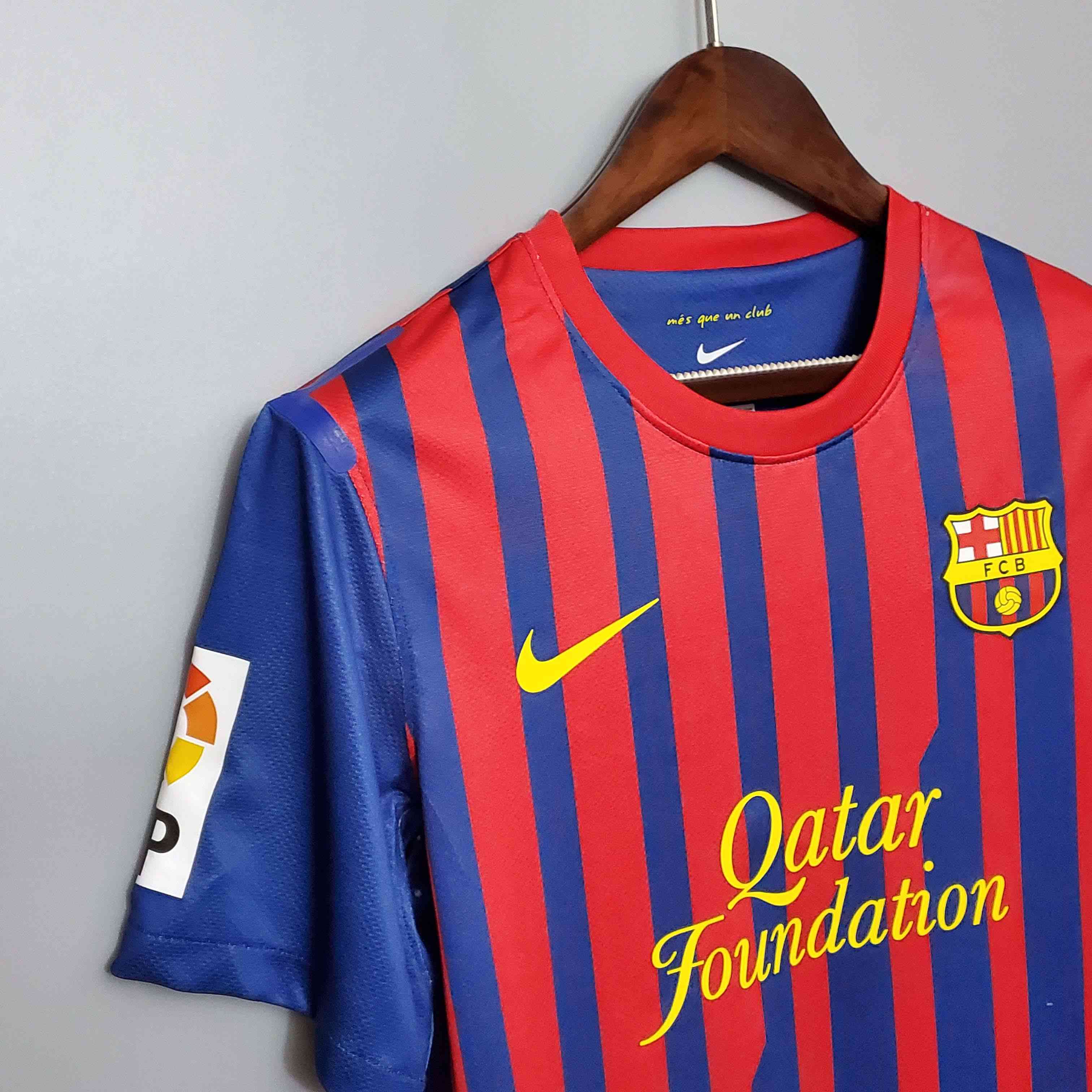 2011/2012 Retro Barcelona Home Football Shirt-mysite Custom Football Kit- Nextkits