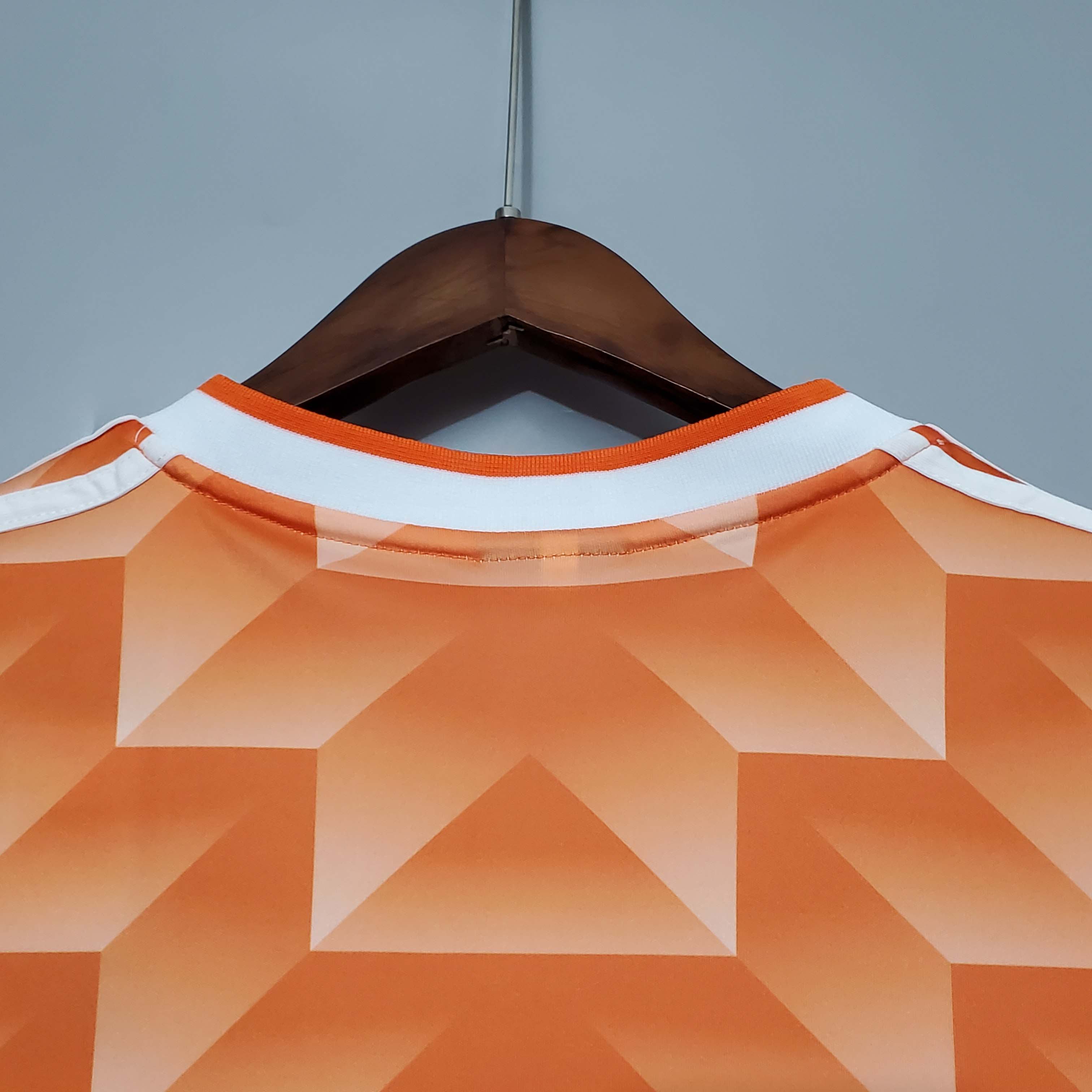 1988 Retro Netherlands Home Football Shirt-mysite Custom Football Kit- Nextkits