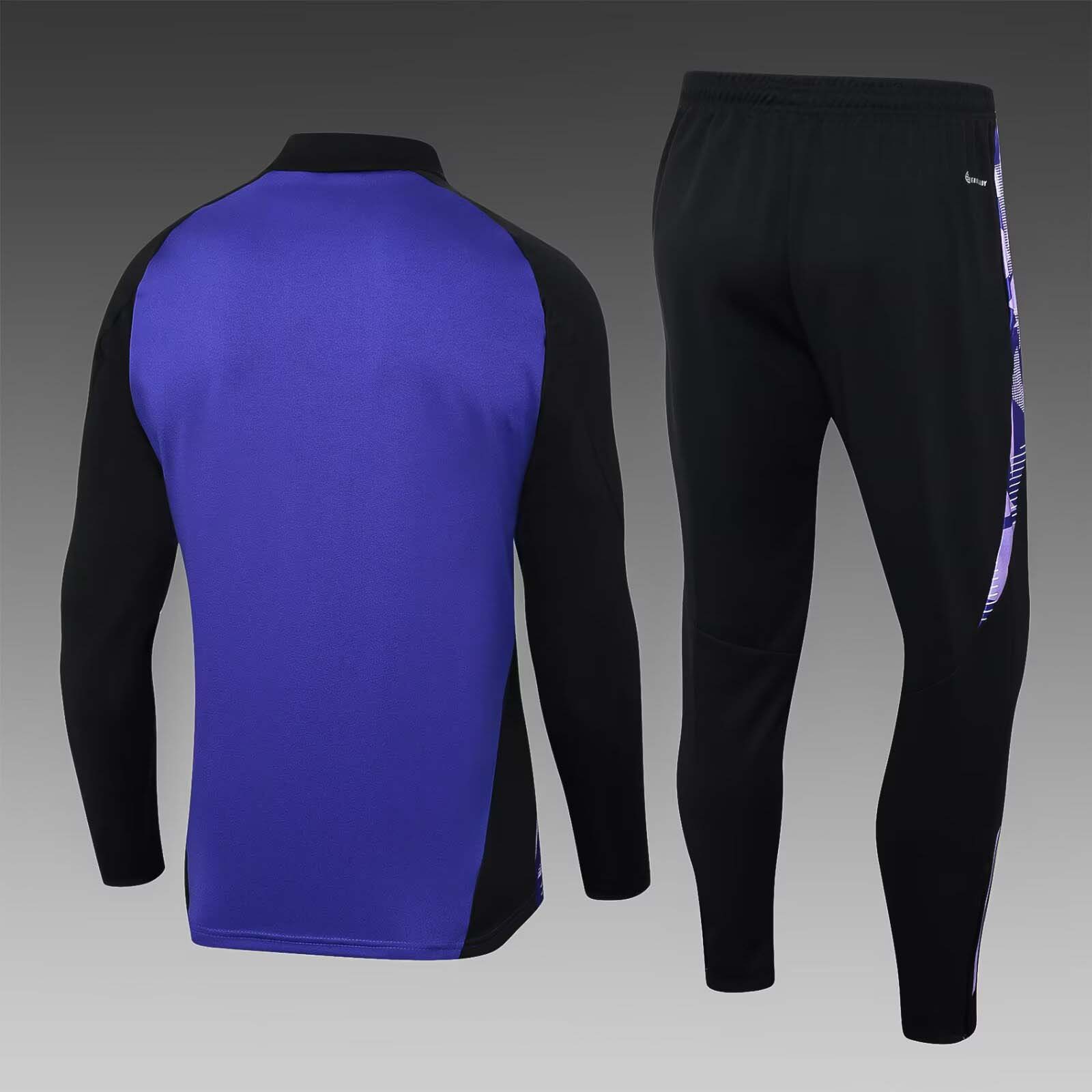 2024 Germany Half-Pull Training Suit Purple Jersey Set-mysite Custom Football Kit- Nextkits