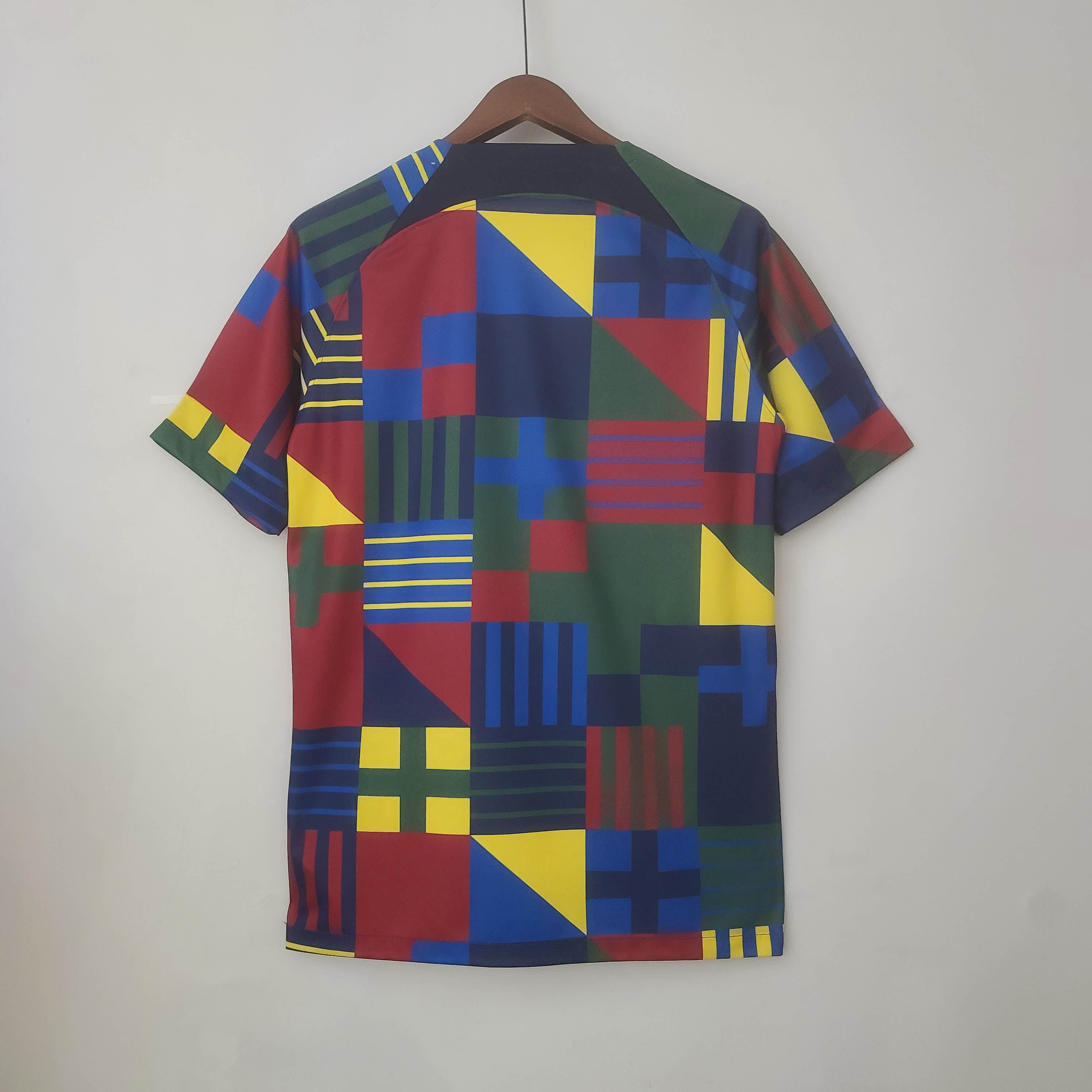 2022 Portugal Training Wear Colorful-mysite Custom Football Kit- Nextkits