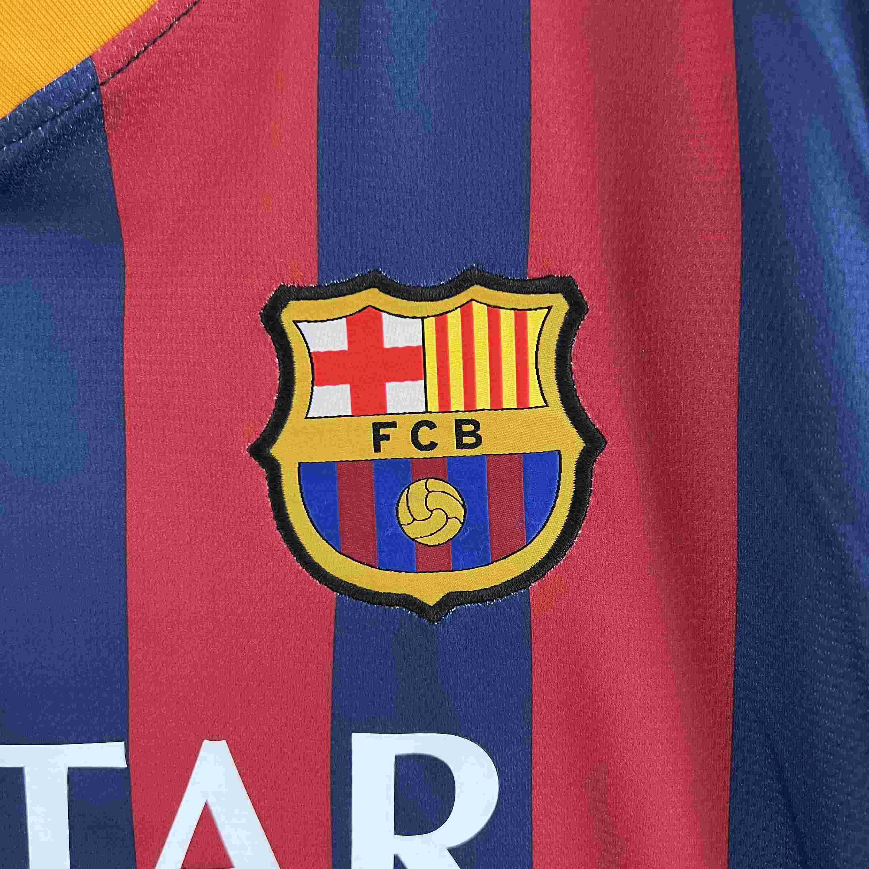 2013/2014 Retro Barcelona Home Football Shirt-mysite Custom Football Kit- Nextkits