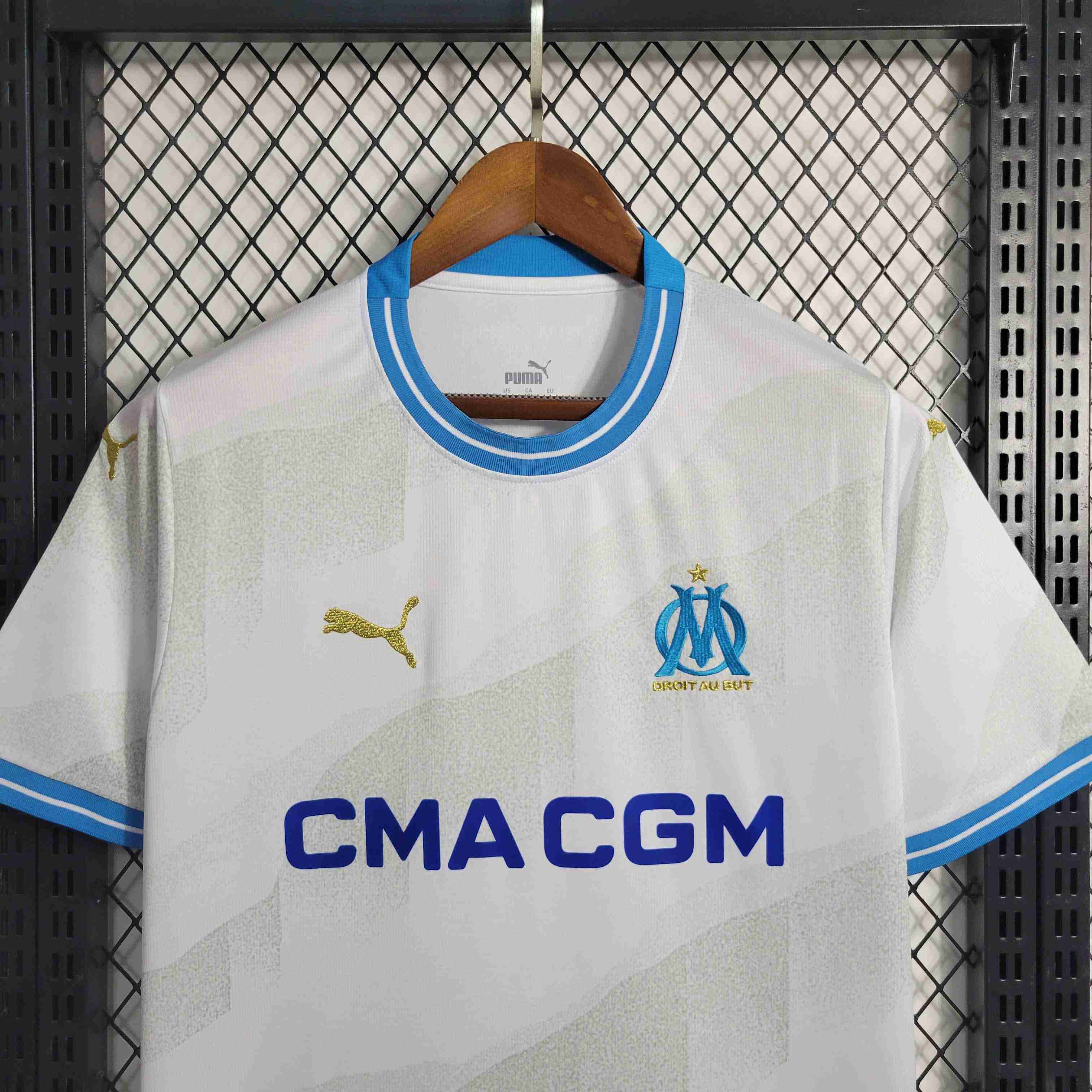 2023/2024 Olympique de Marseille Home Football Jersey-mysite Custom Football Kit- Nextkits