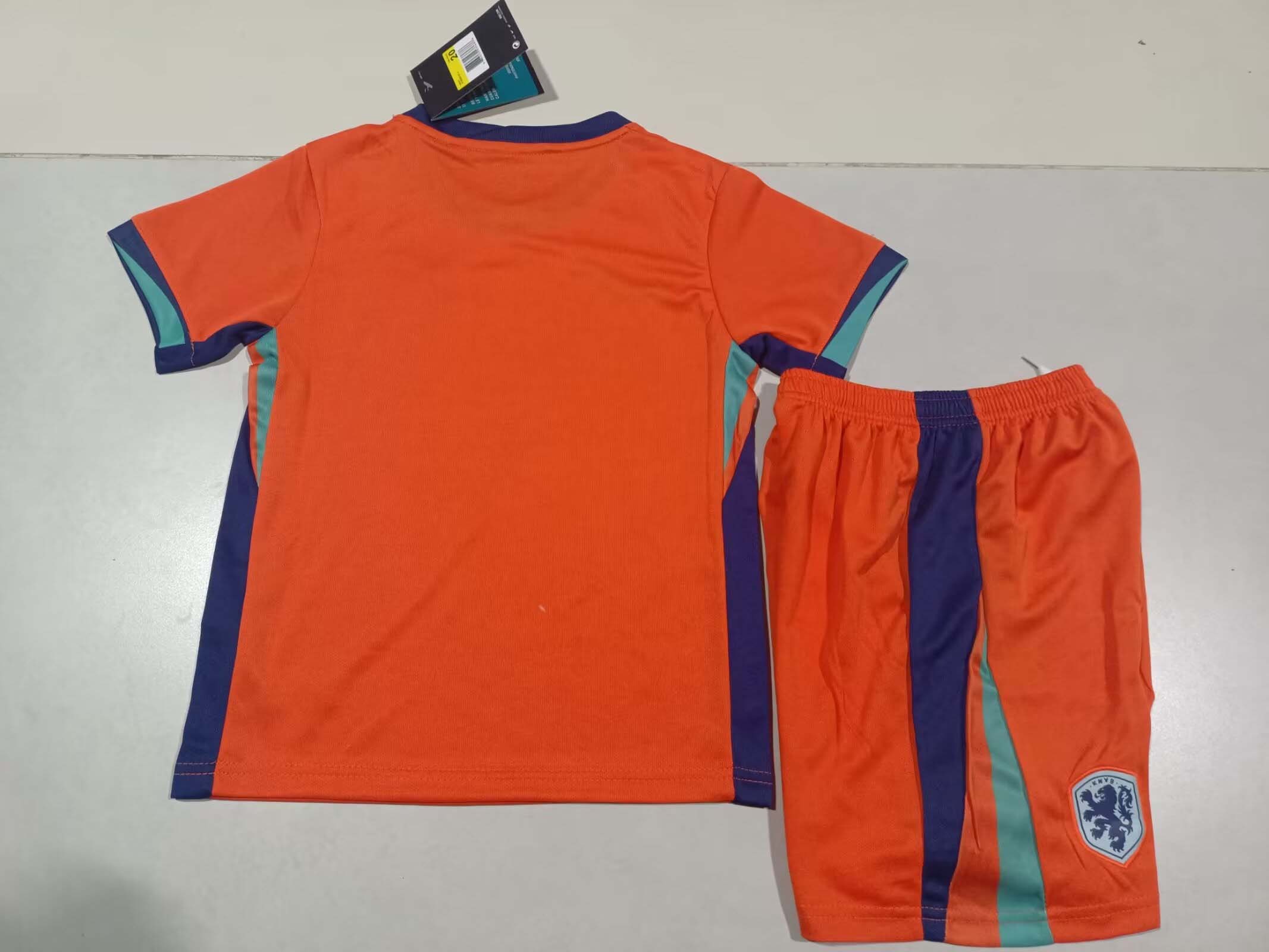 2024 Netherlands Home Football Shirt Kids Size Suit-mysite Custom Football Kit- Nextkits
