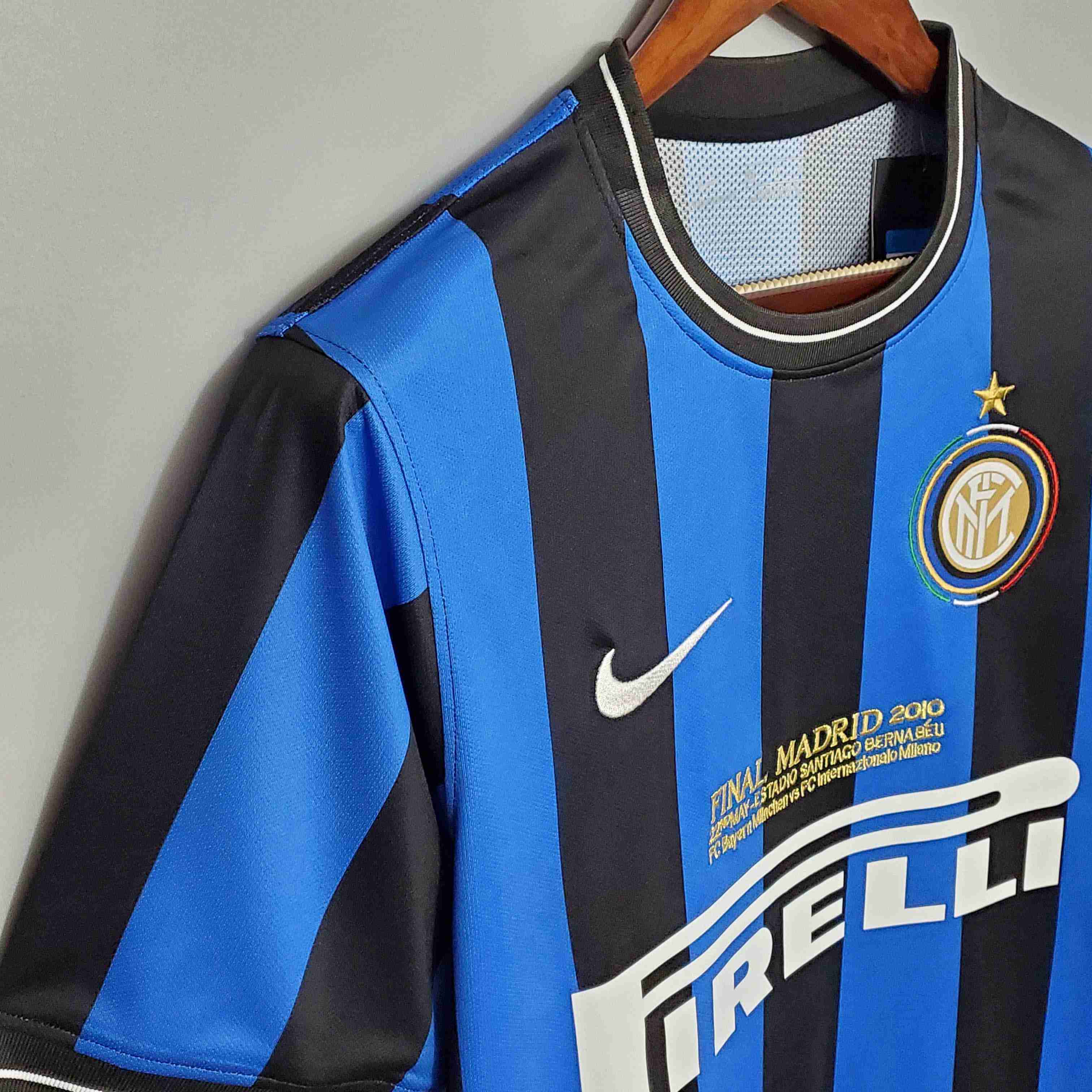 2009/2010 Retro Internazionale Milan Home Football Jersey-mysite Custom Football Kit- Nextkits