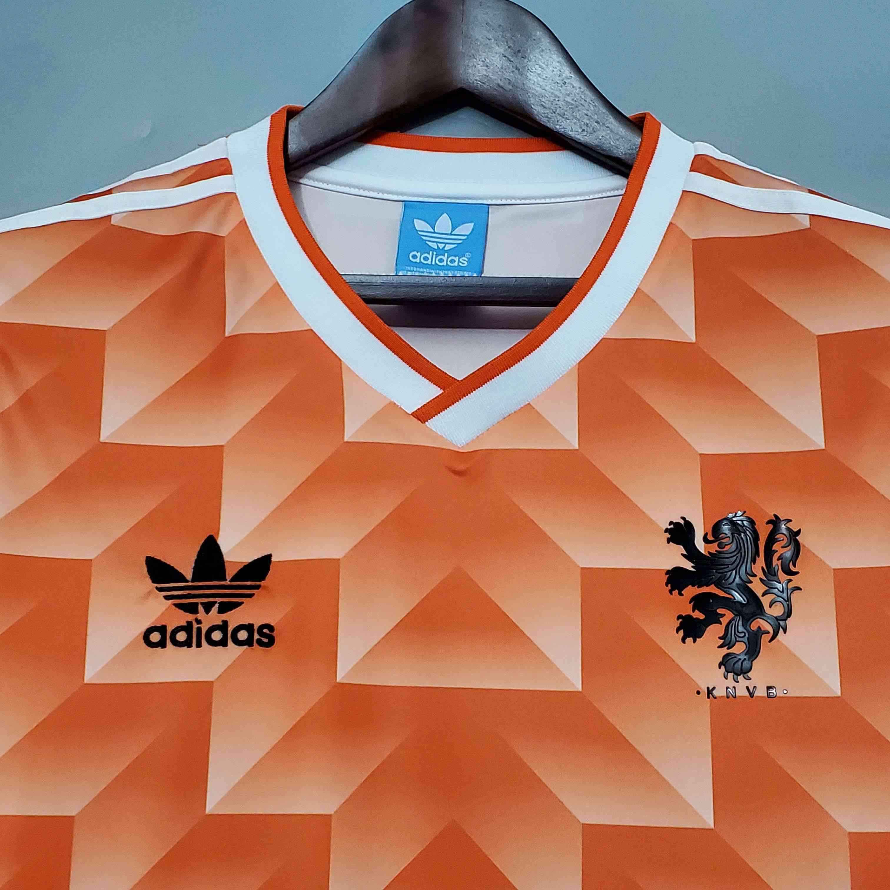 1988 Retro Netherlands Home Football Shirt-mysite Custom Football Kit- Nextkits