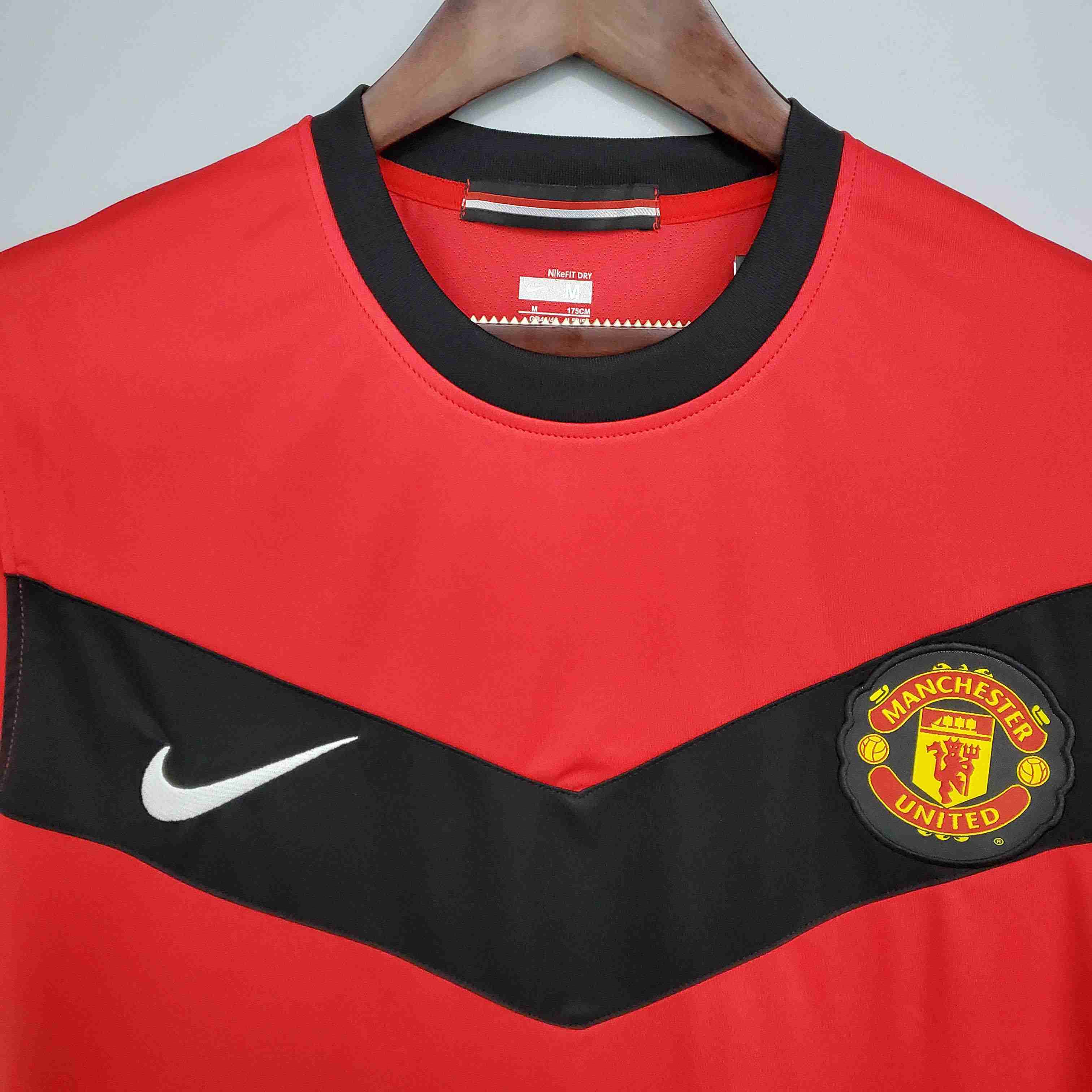2009/2010 Retro Manchester United Home Football Shirt-mysite Custom Football Kit- Nextkits