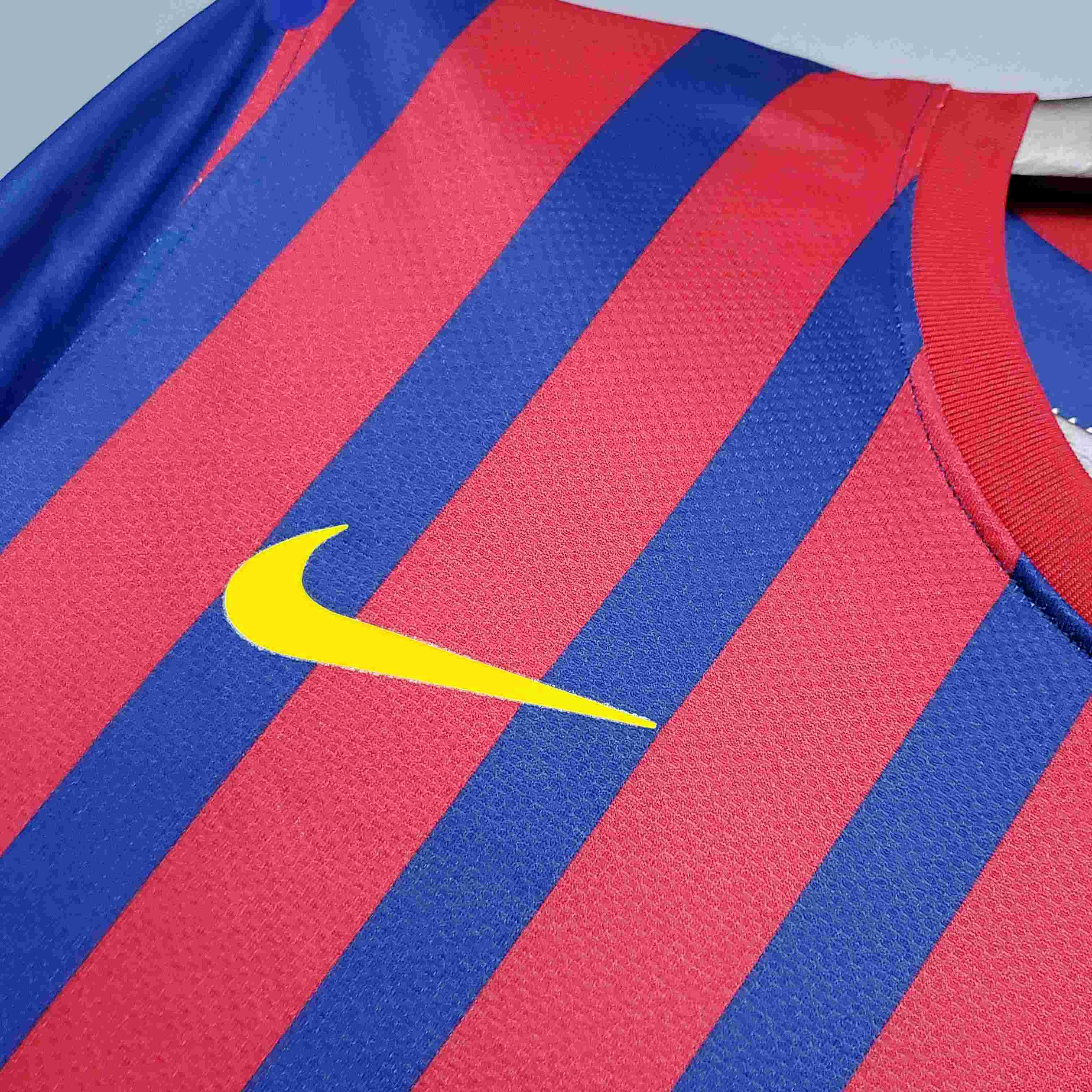 2011/2012 Retro Barcelona Home Football Shirt-mysite Custom Football Kit- Nextkits