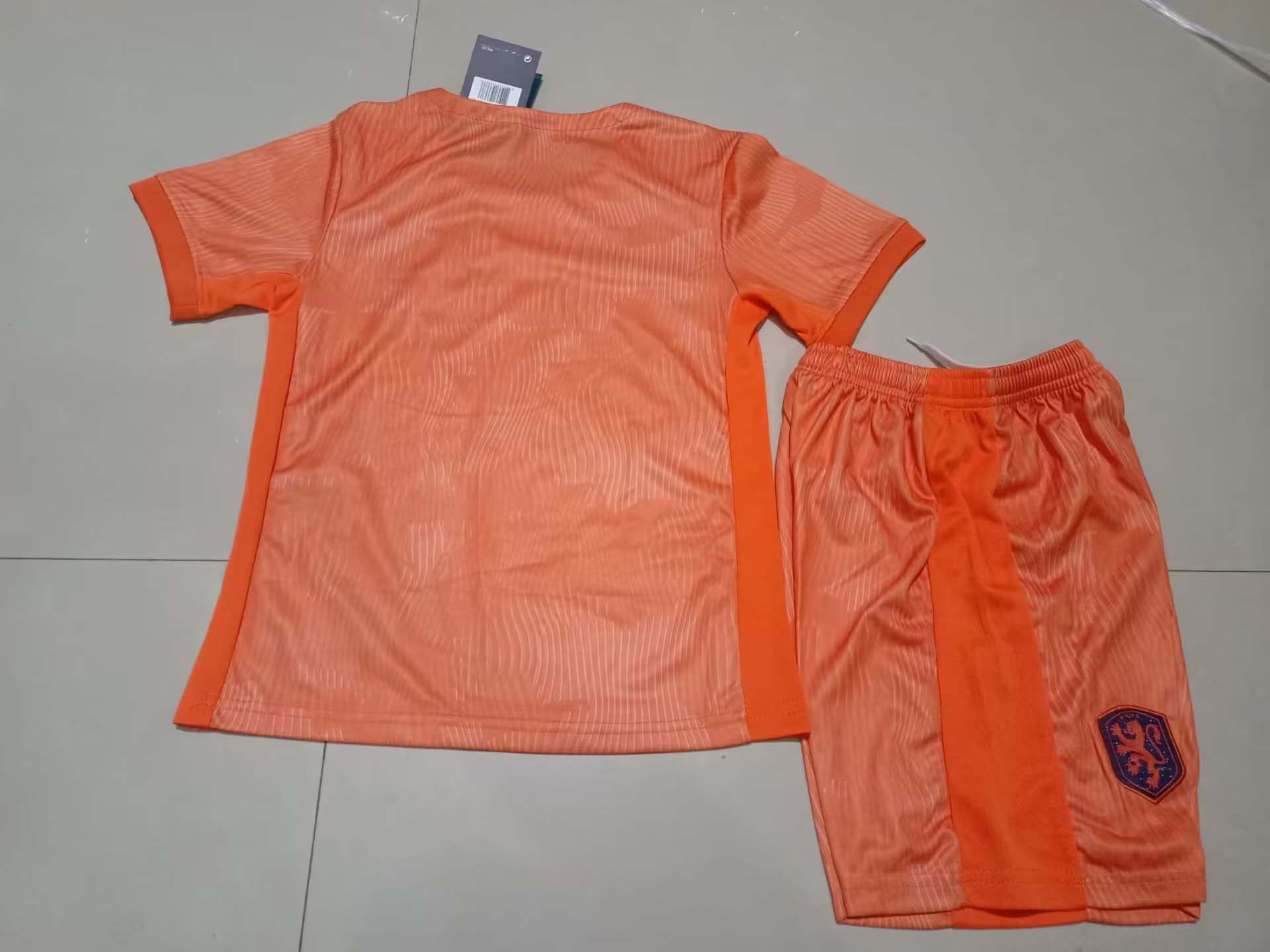 2023 Netherlands Home Football Shirt Kids Size Suit-mysite Custom Football Kit- Nextkits