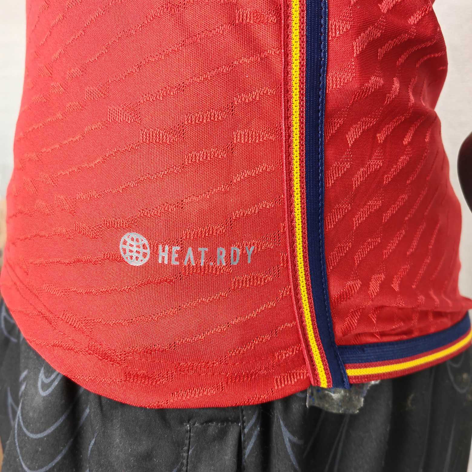 2022 FIFA World Cup Player Version Spain Home Soccer Shirt-mysite Custom Football Kit- Nextkits