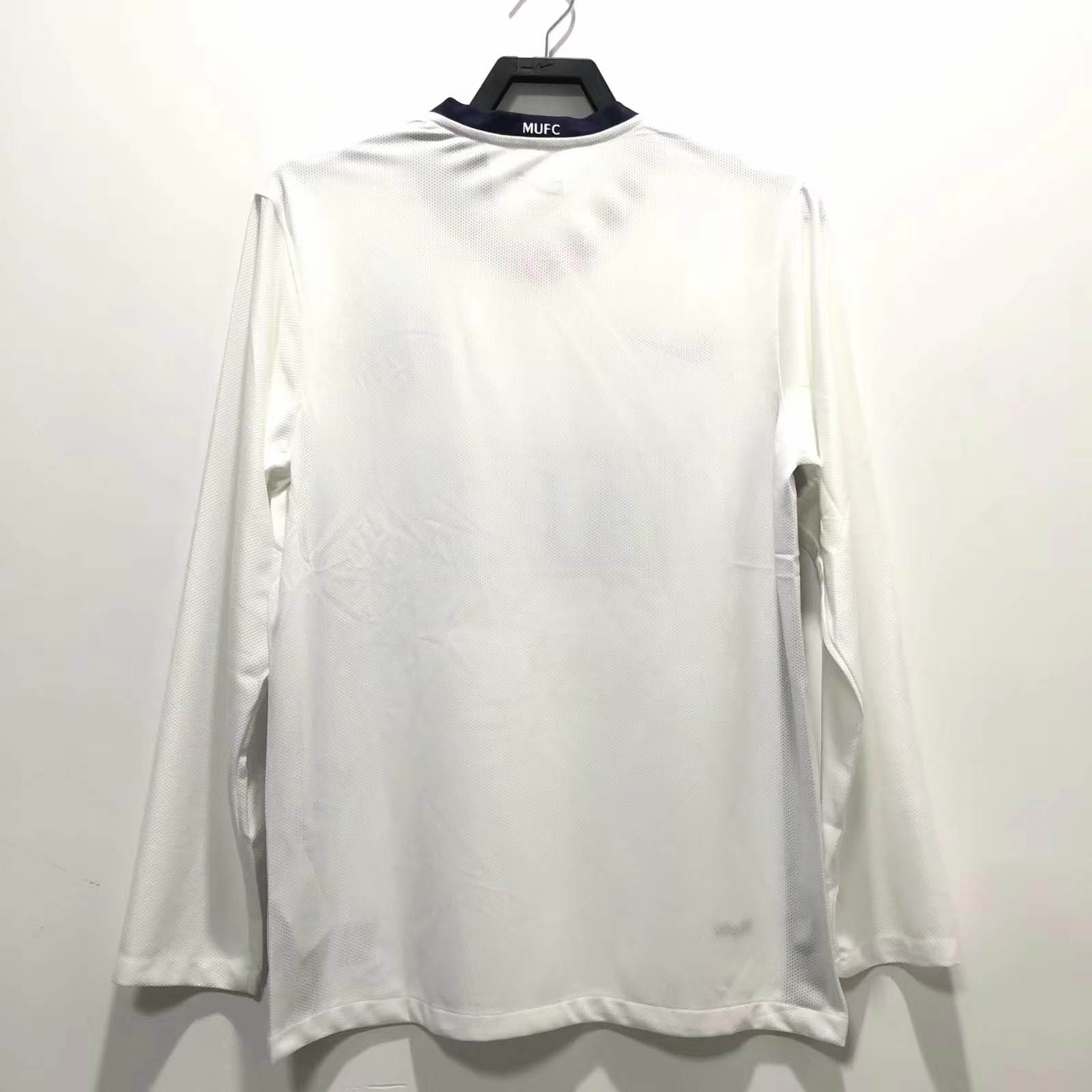 2008/2009 Long Sleeve Retro Manchester United Away Football Shirt-mysite Custom Football Kit- Nextkits