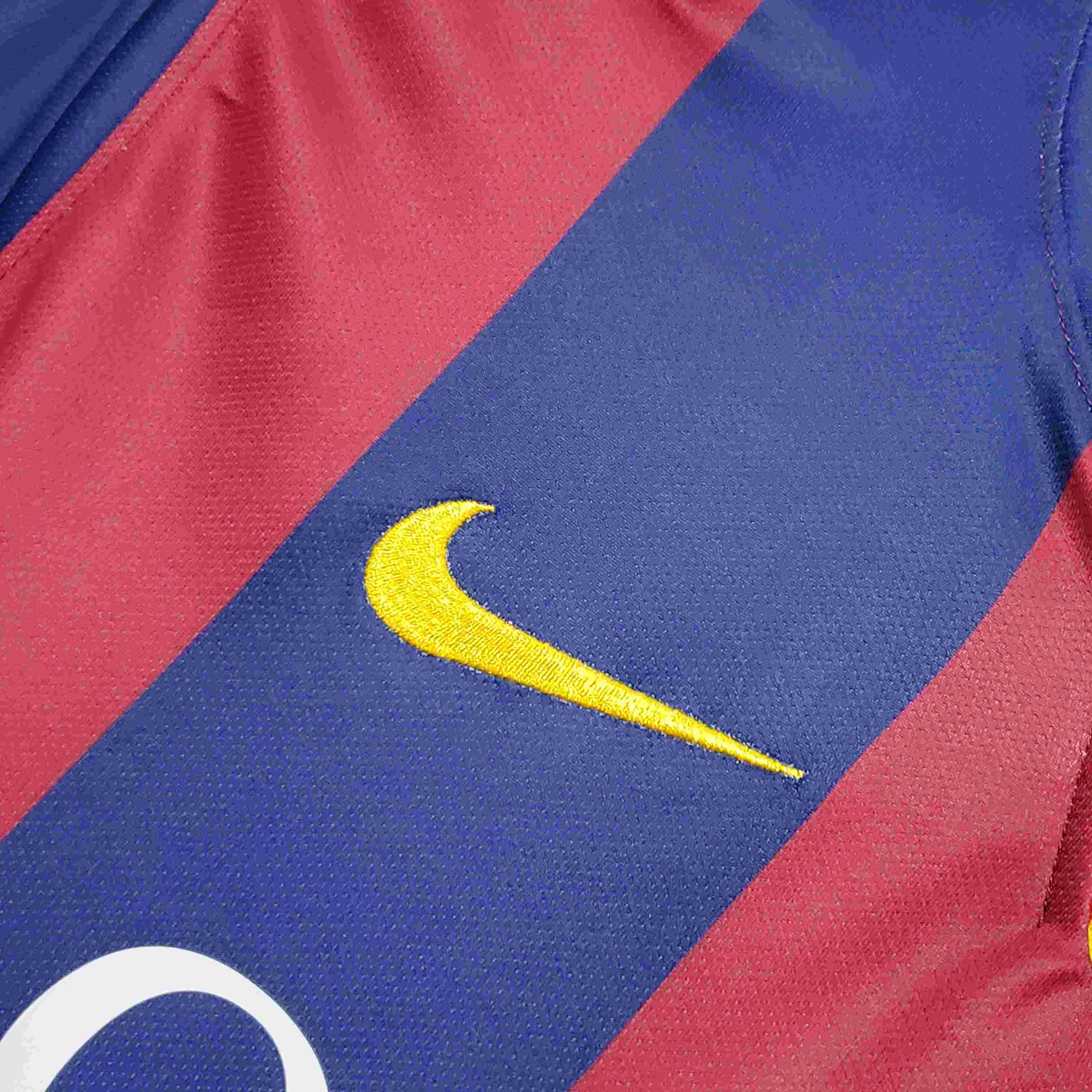 2014/2015 Retro Barcelona Football Shirt Home-mysite Custom Football Kit- Nextkits