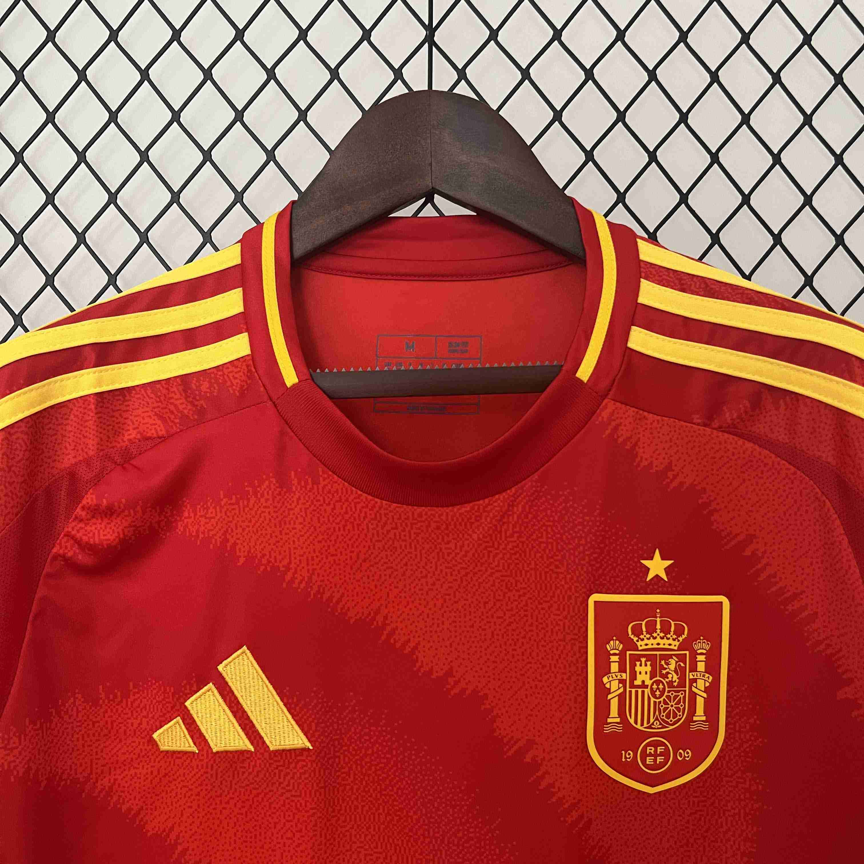 2024 Spain Home Football Shirt-mysite Custom Football Kit- Nextkits
