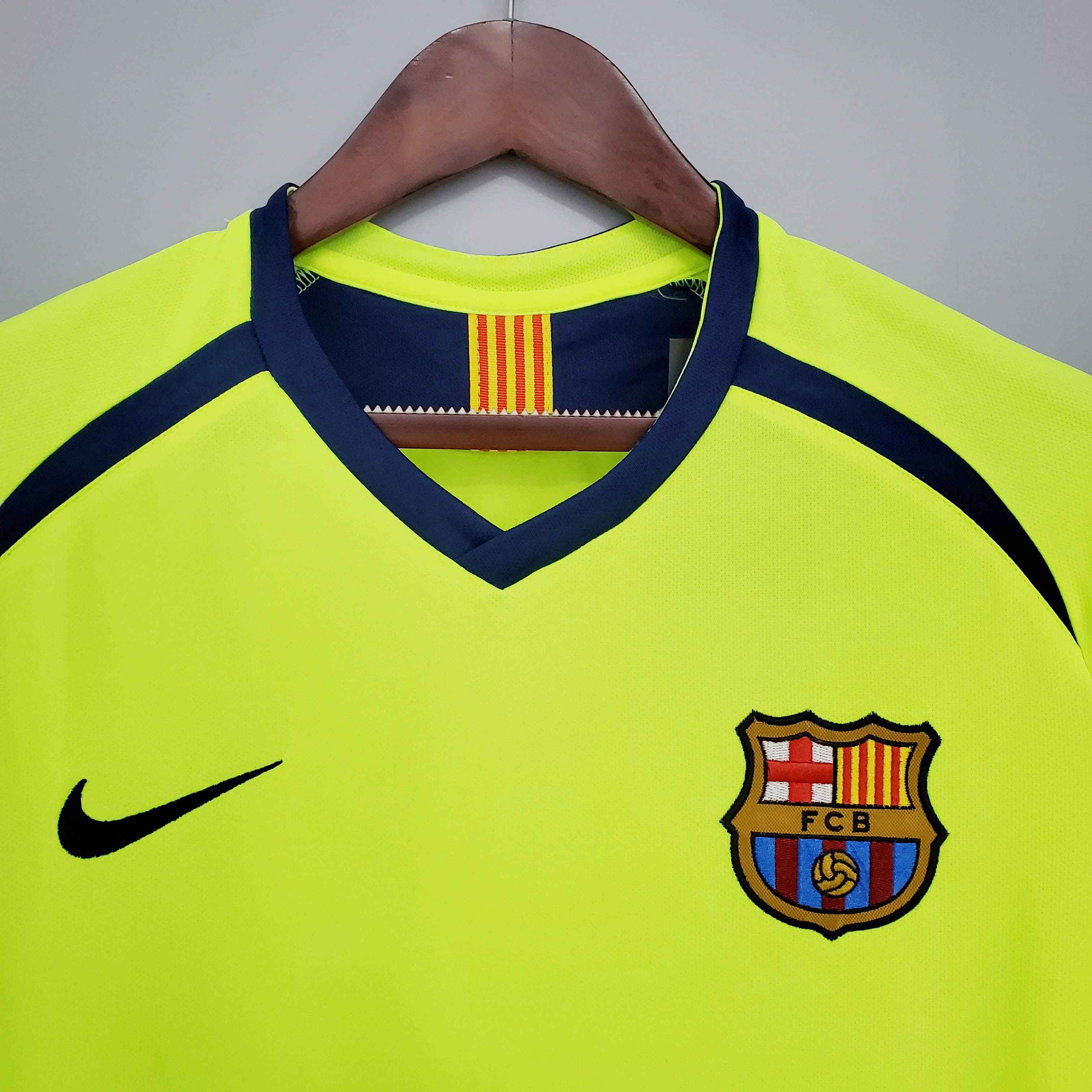 2005/2006 Retro Barcelona Away Football Shirt-mysite Custom Football Kit- Nextkits