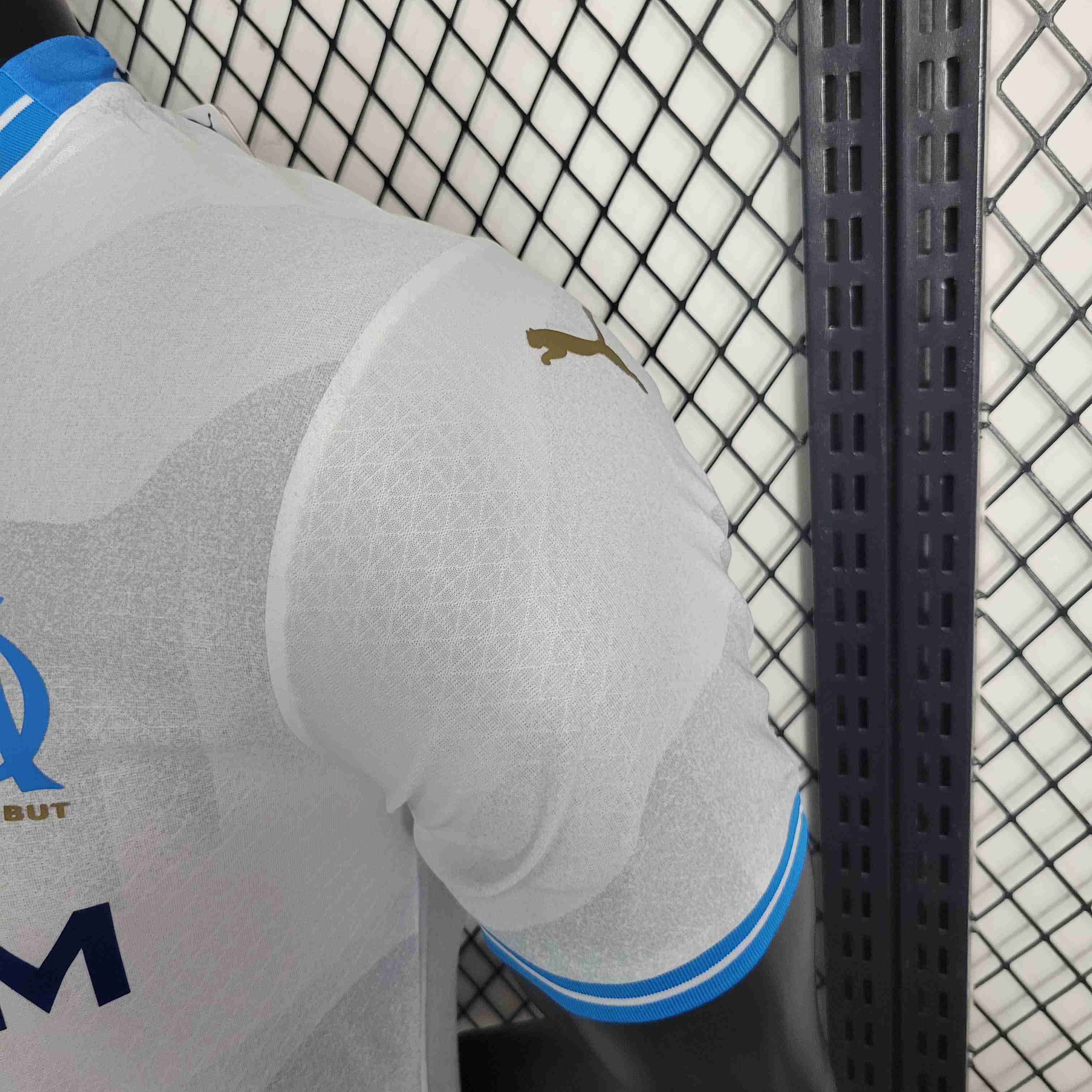2023/2024 Player Version Olympique de Marseille Home-mysite Custom Football Kit- Nextkits