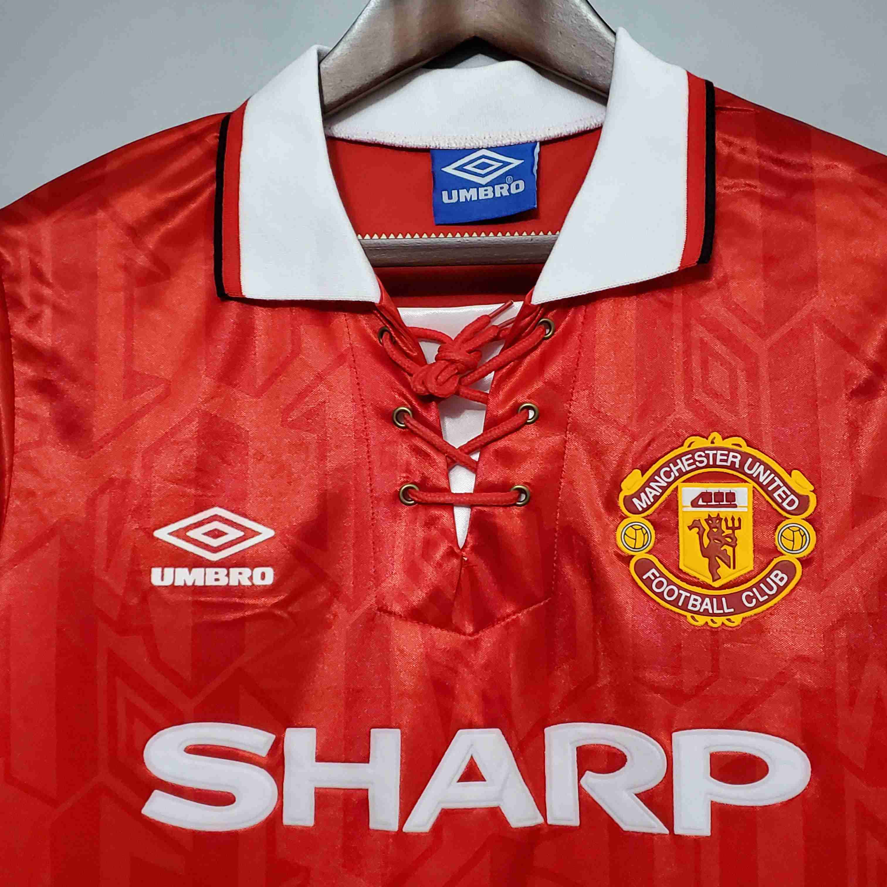 1992/1994 Retro Manchester United Home Football Shirt-mysite Custom Football Kit- Nextkits