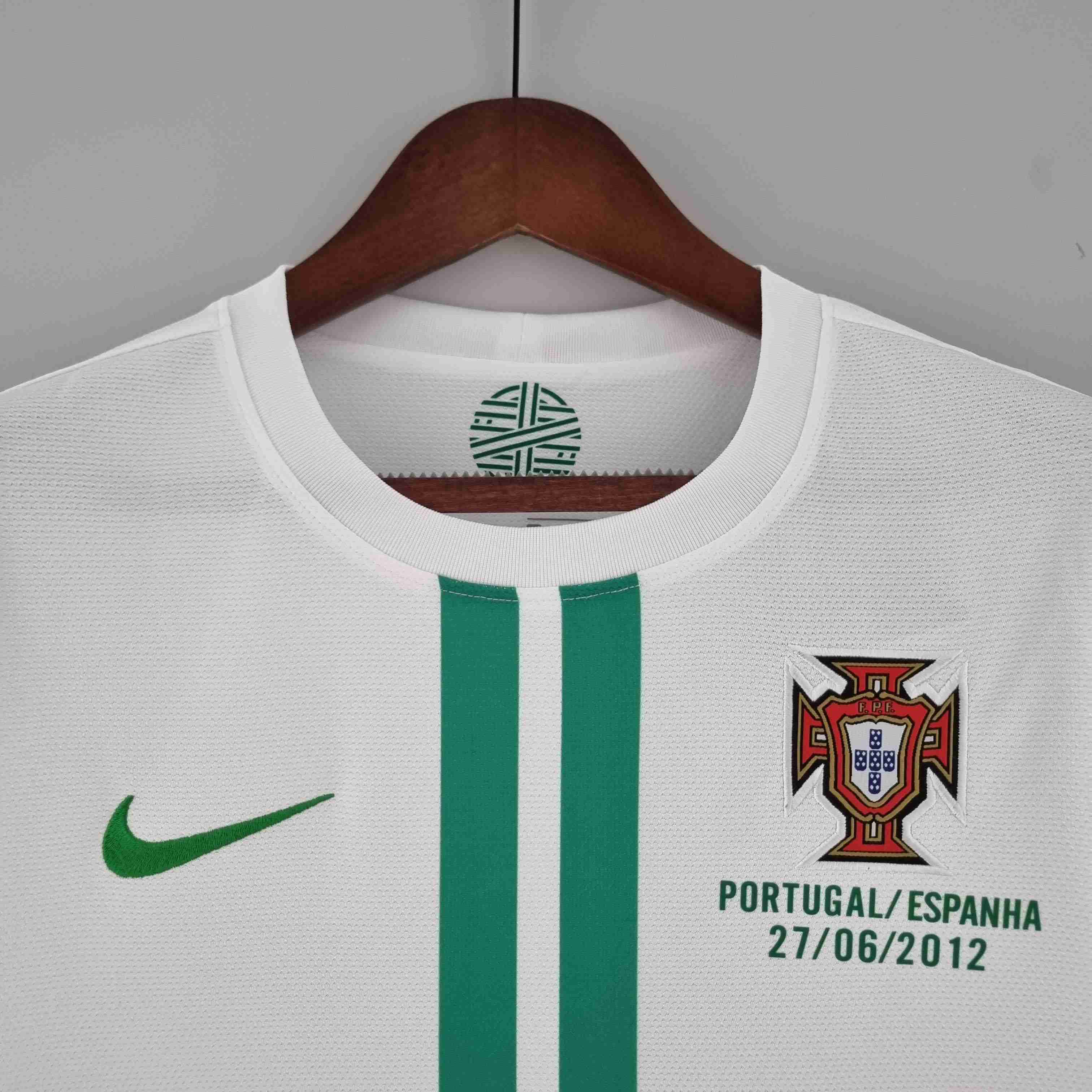 2012 Retro Long Sleeve Portugal Away Football Shirt-mysite Custom Football Kit- Nextkits
