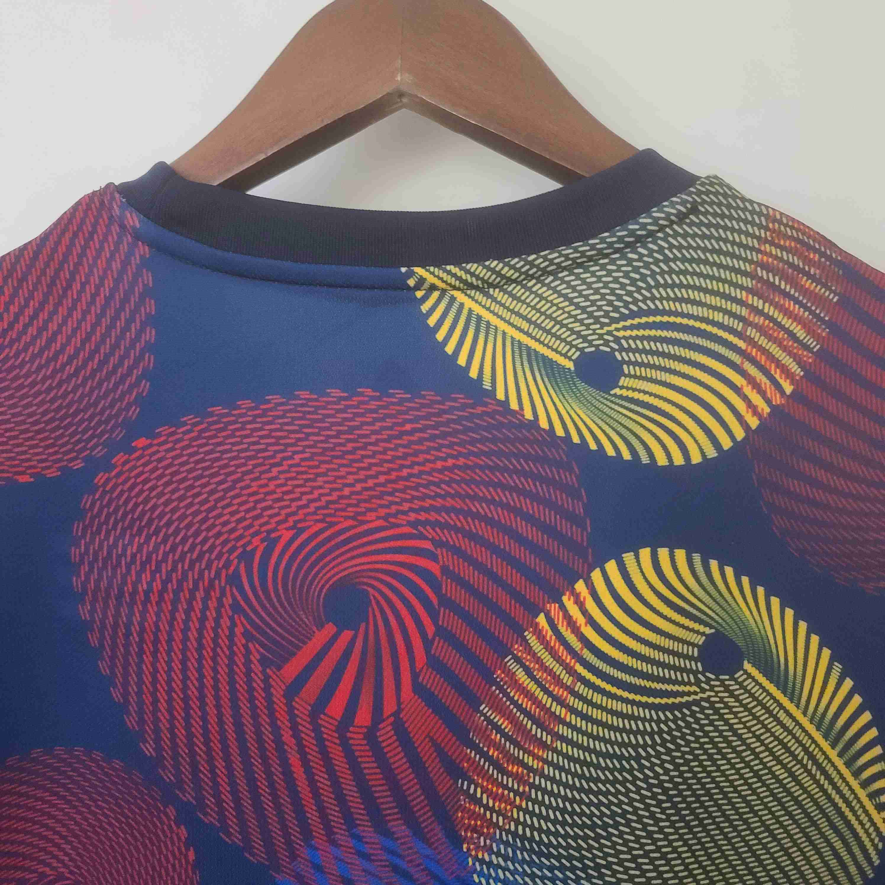 2022 Spain Training Wear Colorful Soccer Shirt-mysite Custom Football Kit- Nextkits