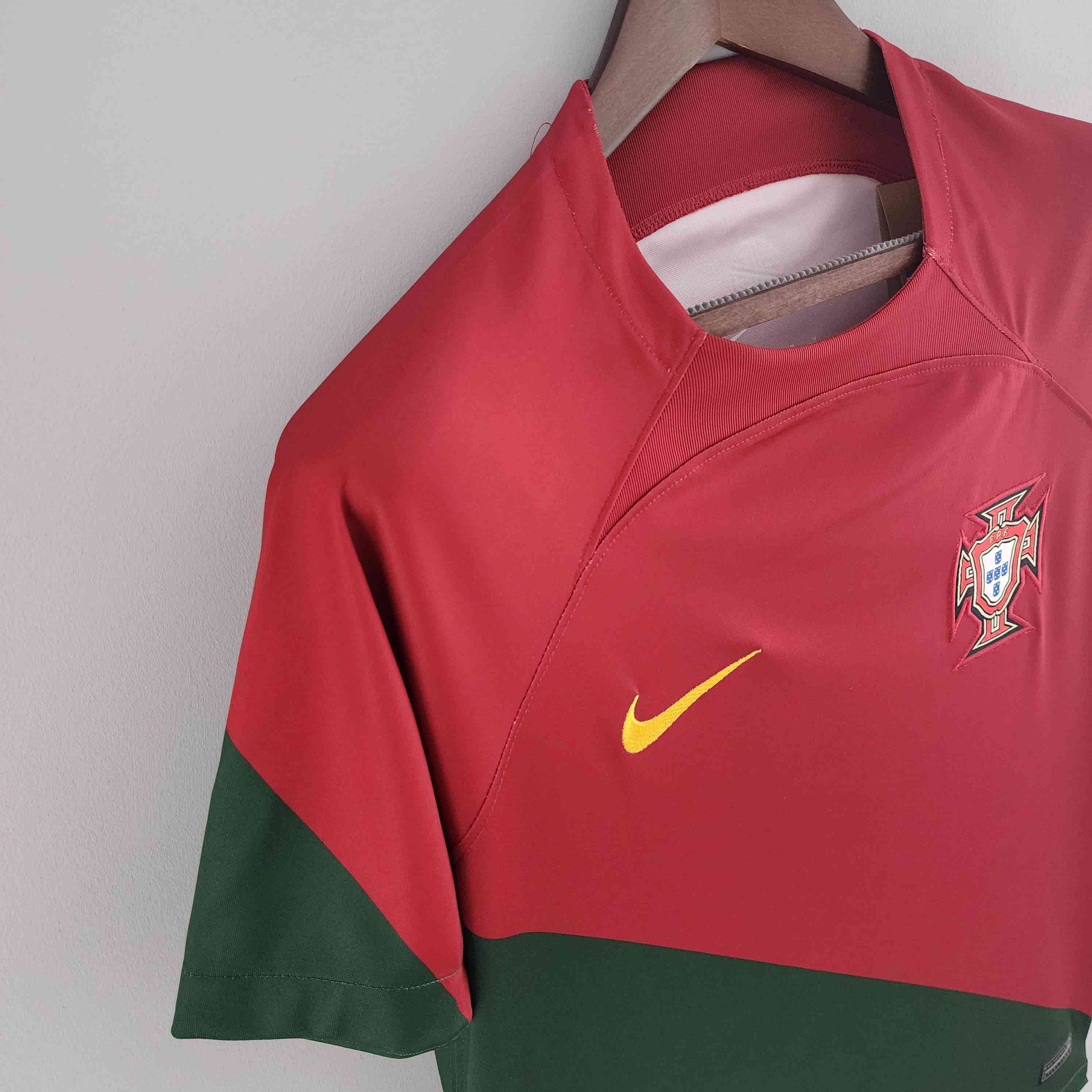 2022 FIFA World Cup Portugal Home Football Shirt-mysite Custom Football Kit- Nextkits