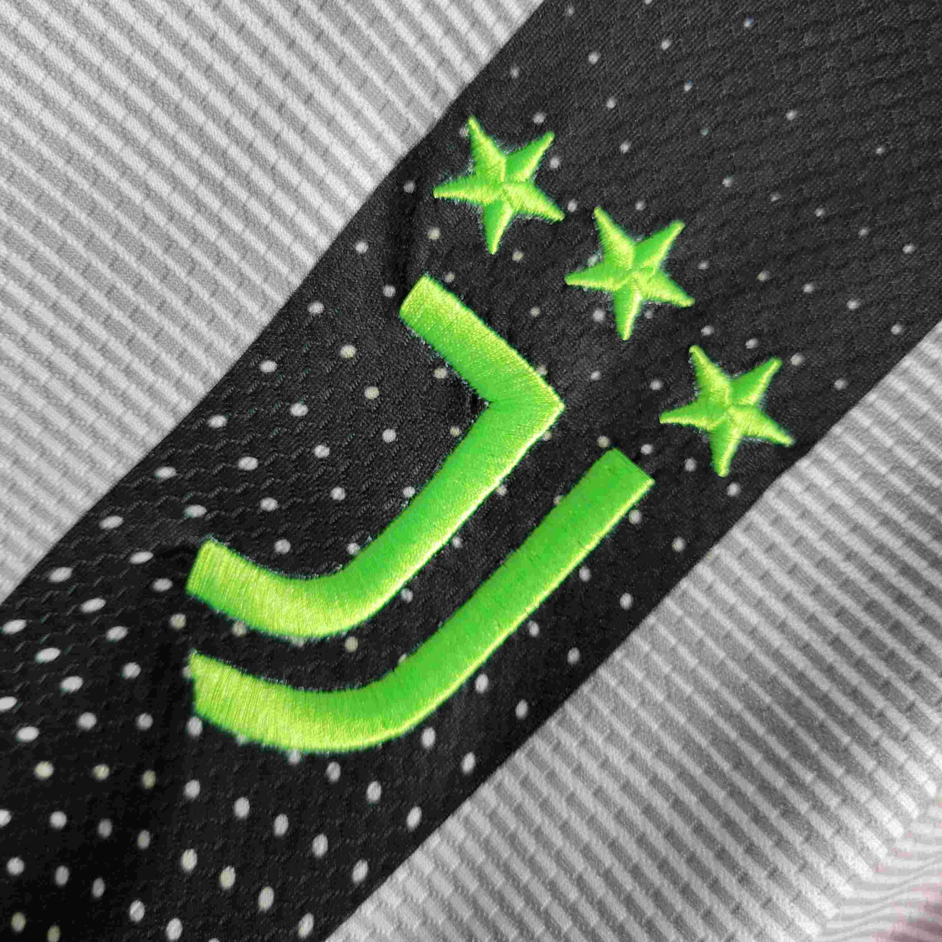 2019/2020 Retro Juventus Joint Edition Black and White Stripes Soccer Jersey-mysite Custom Football Kit- Nextkits