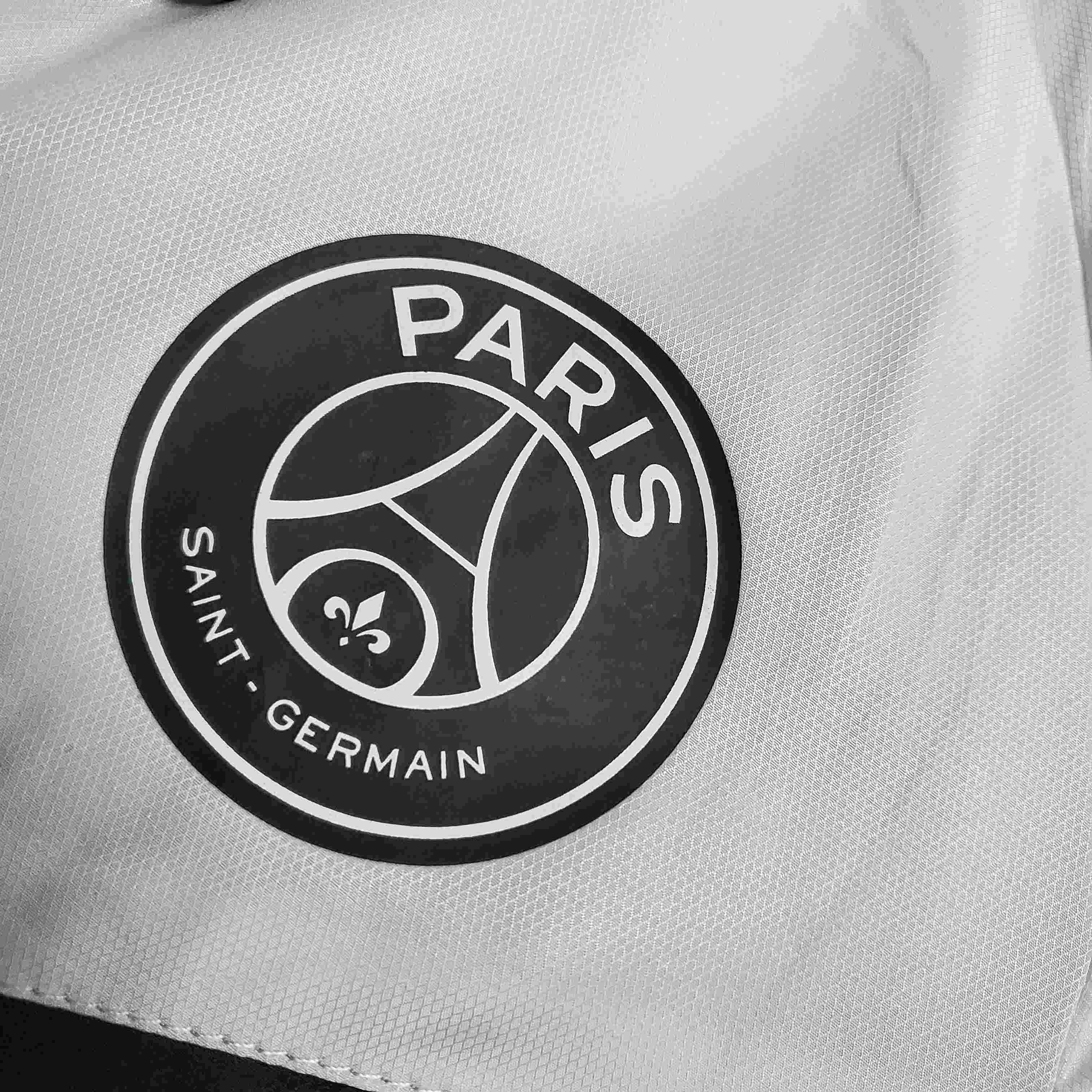 Psg Paris Saint-Germain Windbreaker Classic Style Black-White-mysite Custom Football Kit- Nextkits