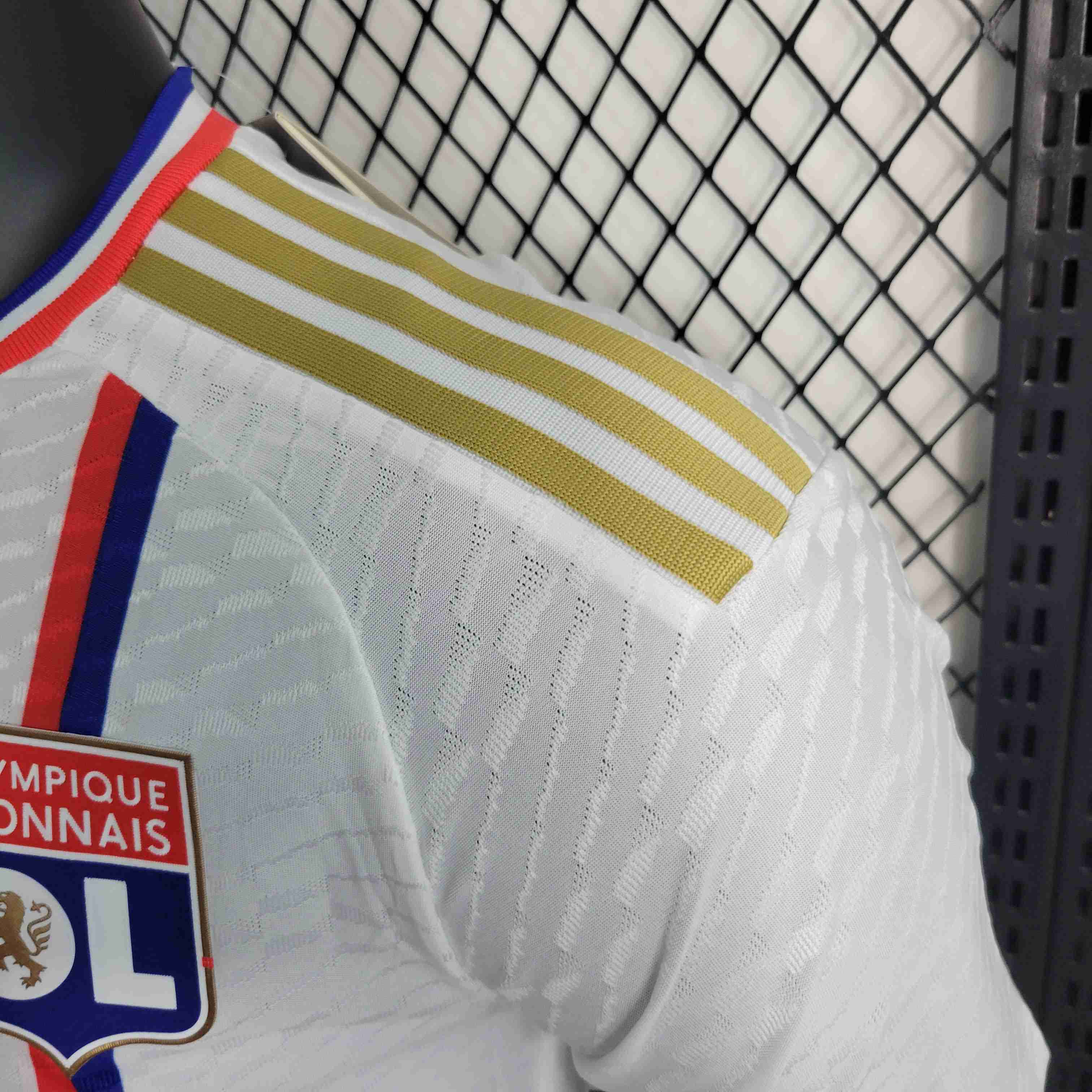 2023/2024 Player Version Lyon Home Football-mysite Custom Football Kit- Nextkits