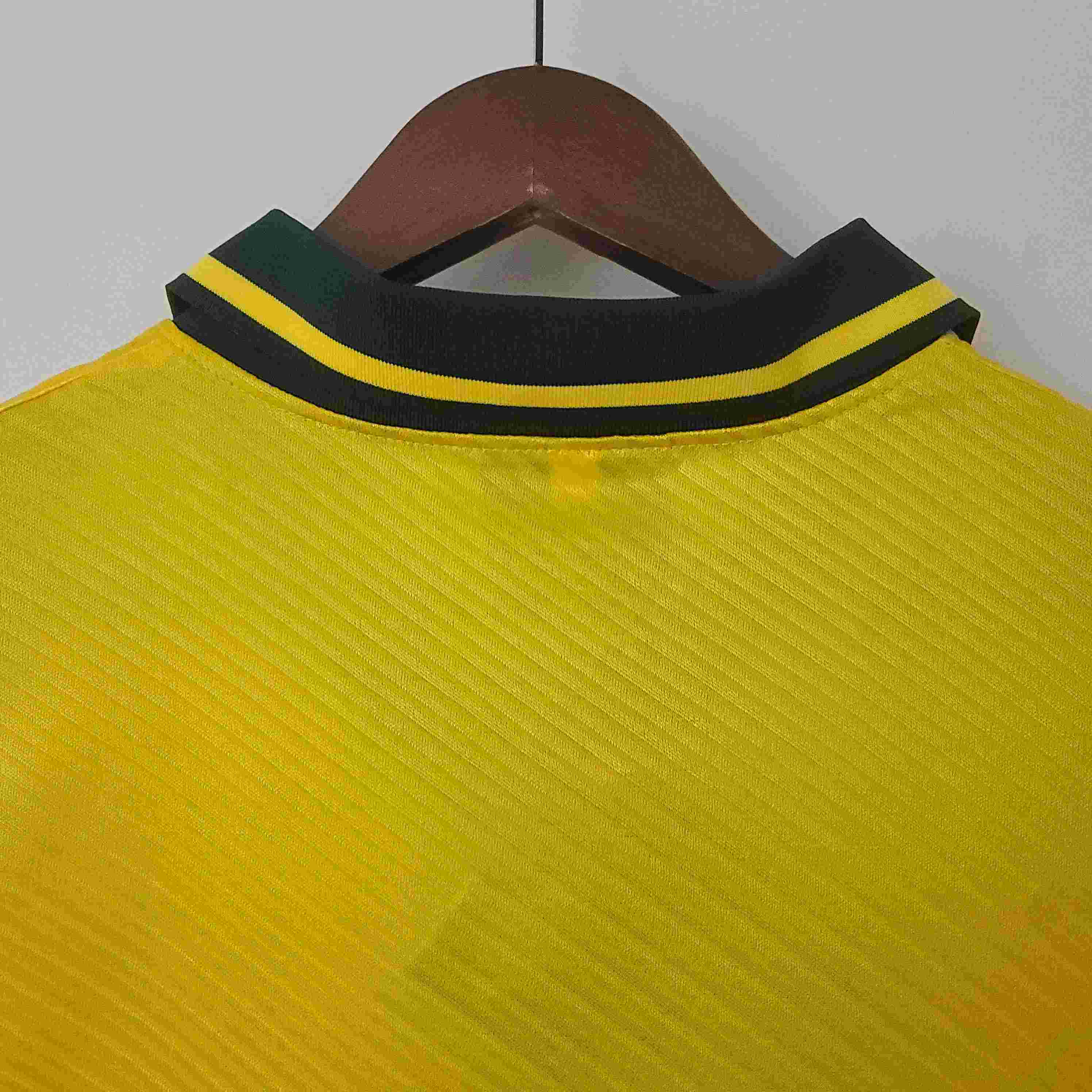 1994 Retro Brazil Home Soccer Jersey-mysite Custom Football Kit- Nextkits