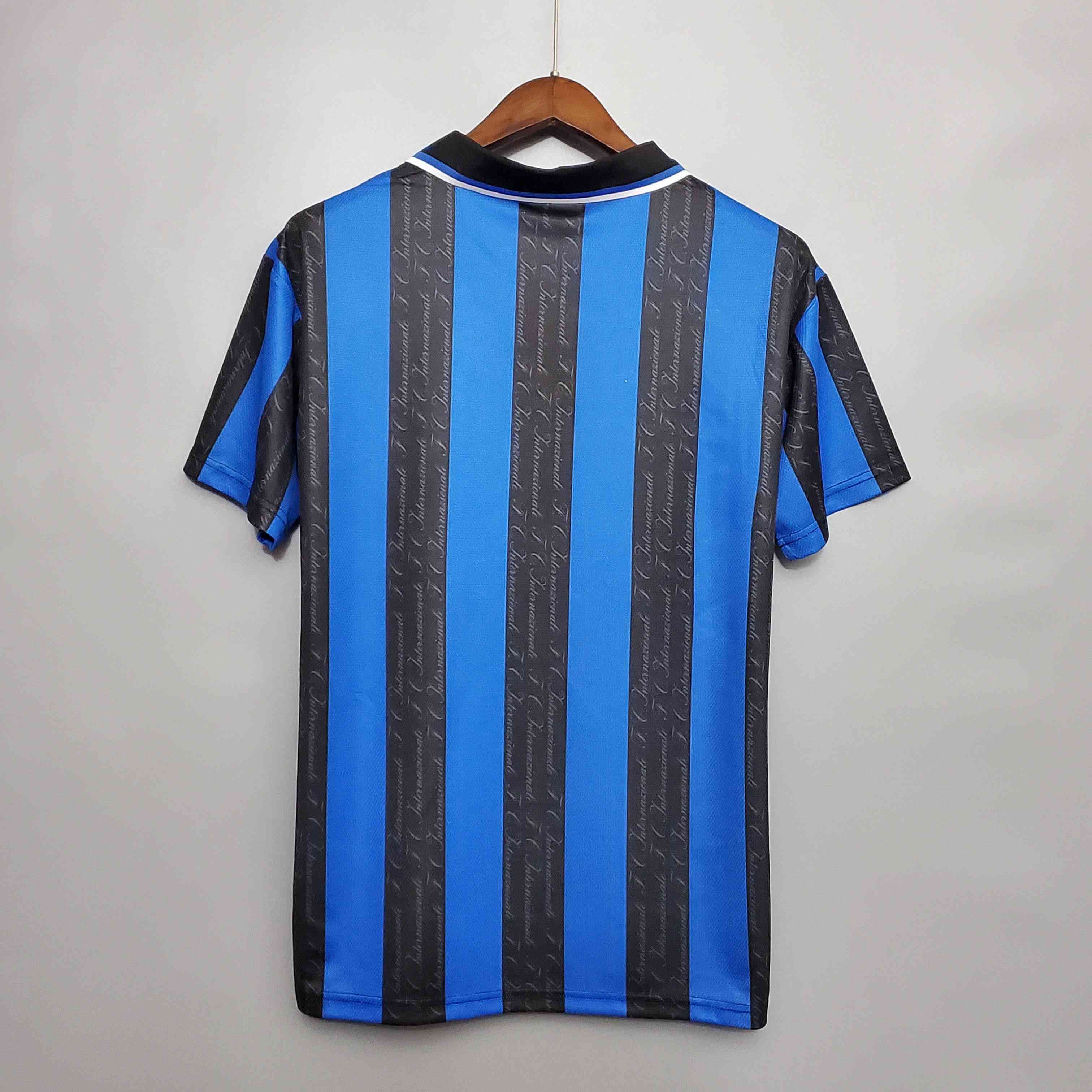 1997/1998 Retro Internazionale Milan Home Football Jersey-mysite Custom Football Kit- Nextkits