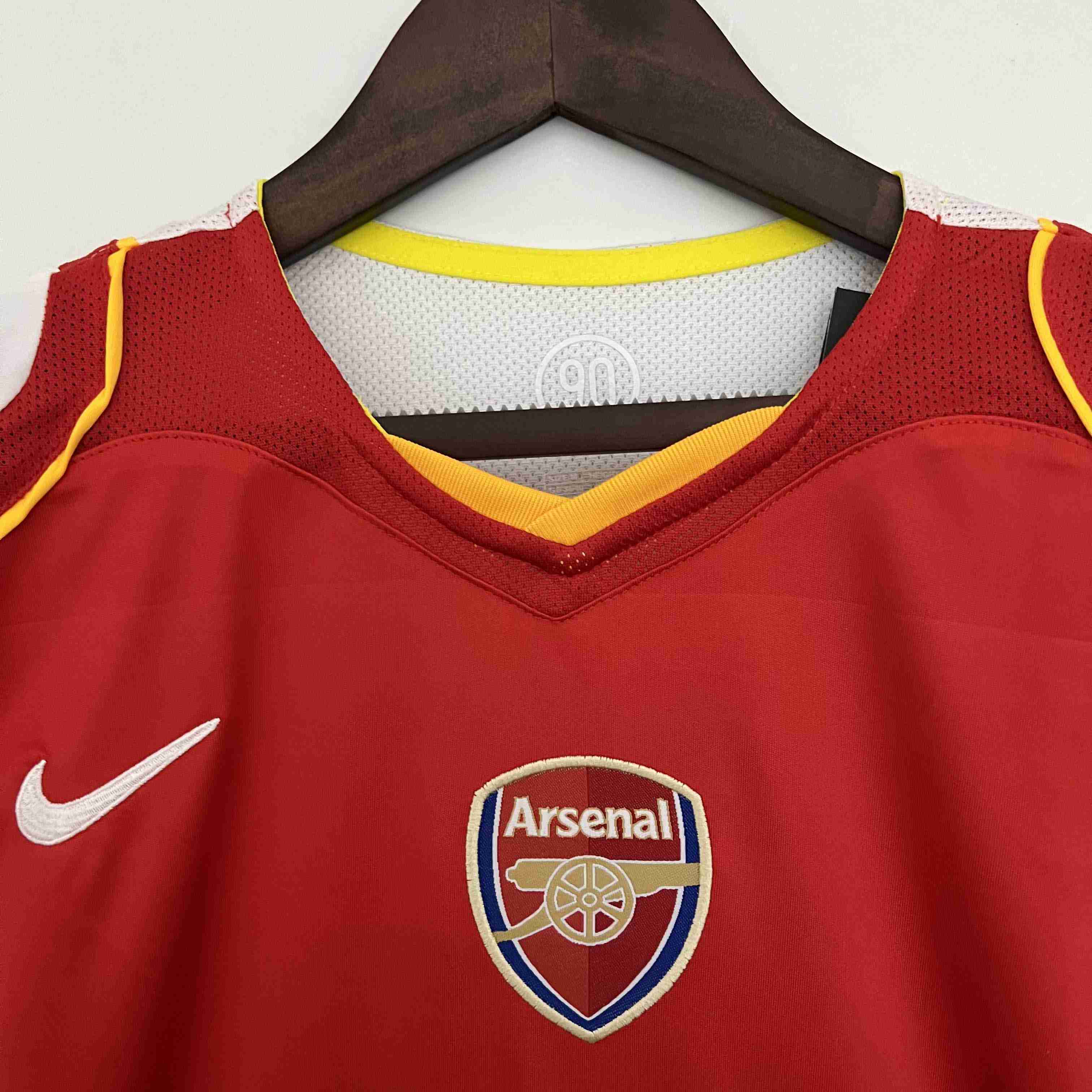 2004/2005 Retro Arsenal Home Football Shirt-mysite Custom Football Kit- Nextkits