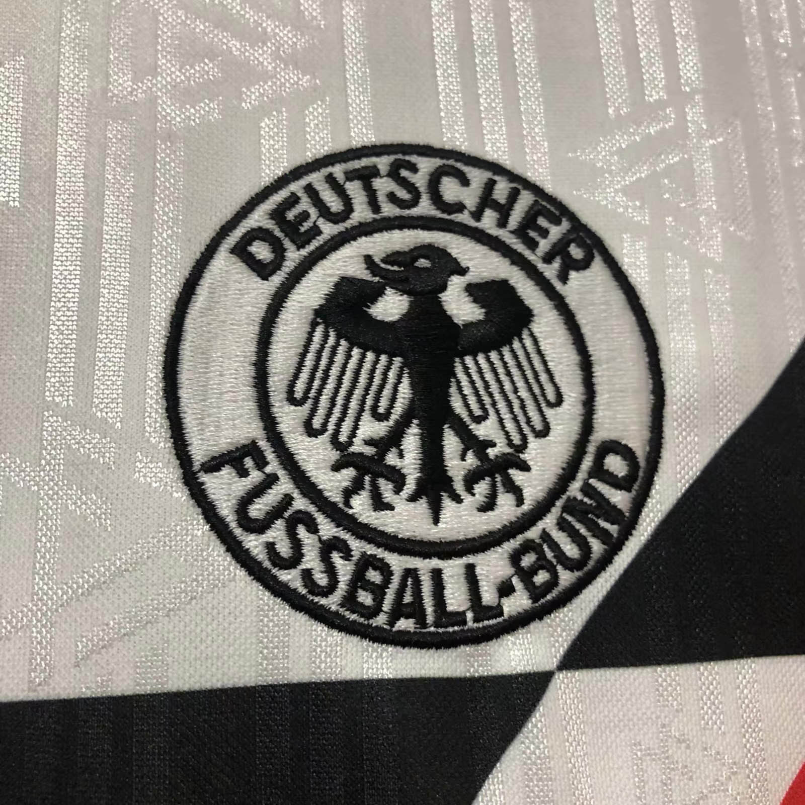 1990 Retro Germany Home Soccer Jersey-mysite Custom Football Kit- Nextkits