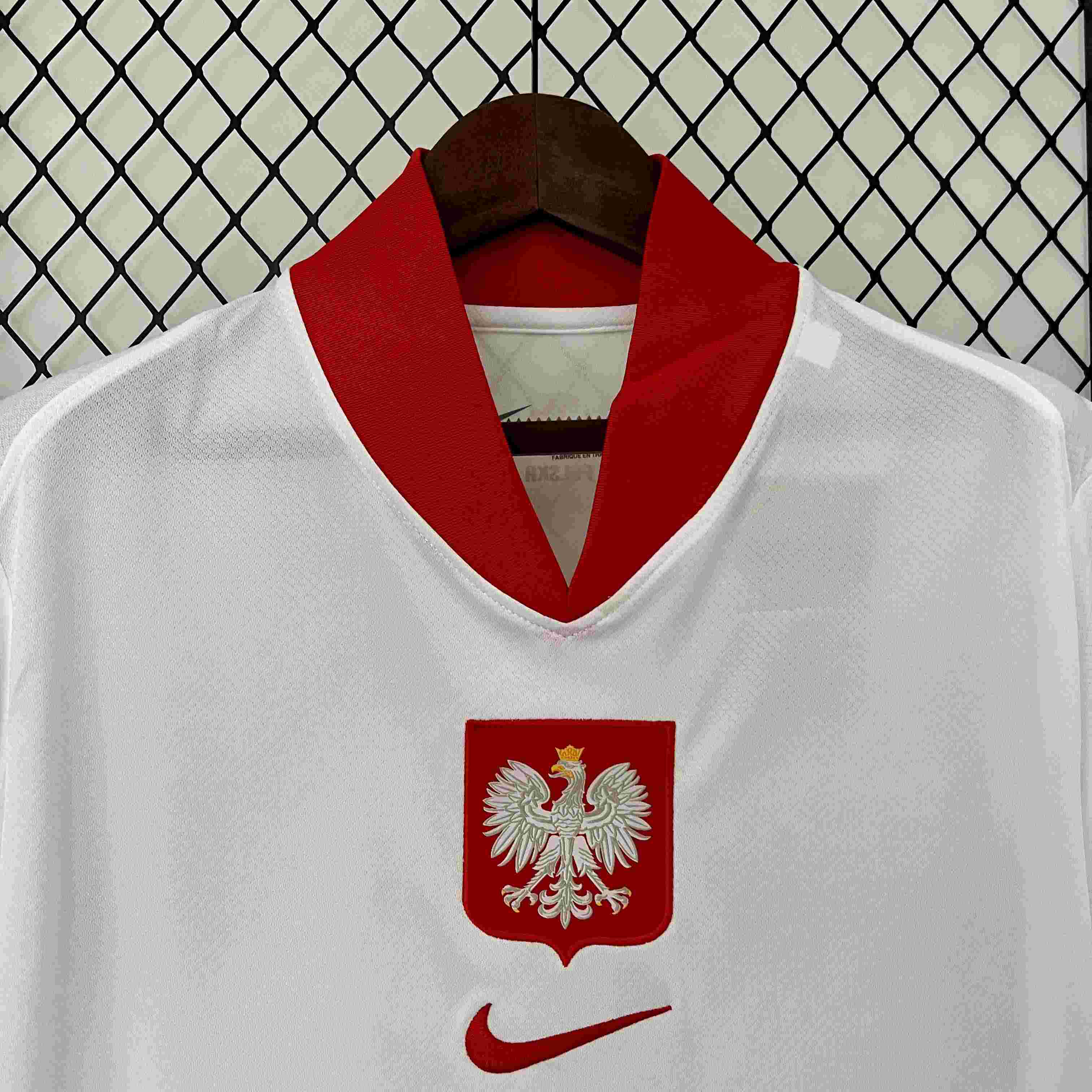2024 Poland Home Football Shirt-mysite Custom Football Kit- Nextkits