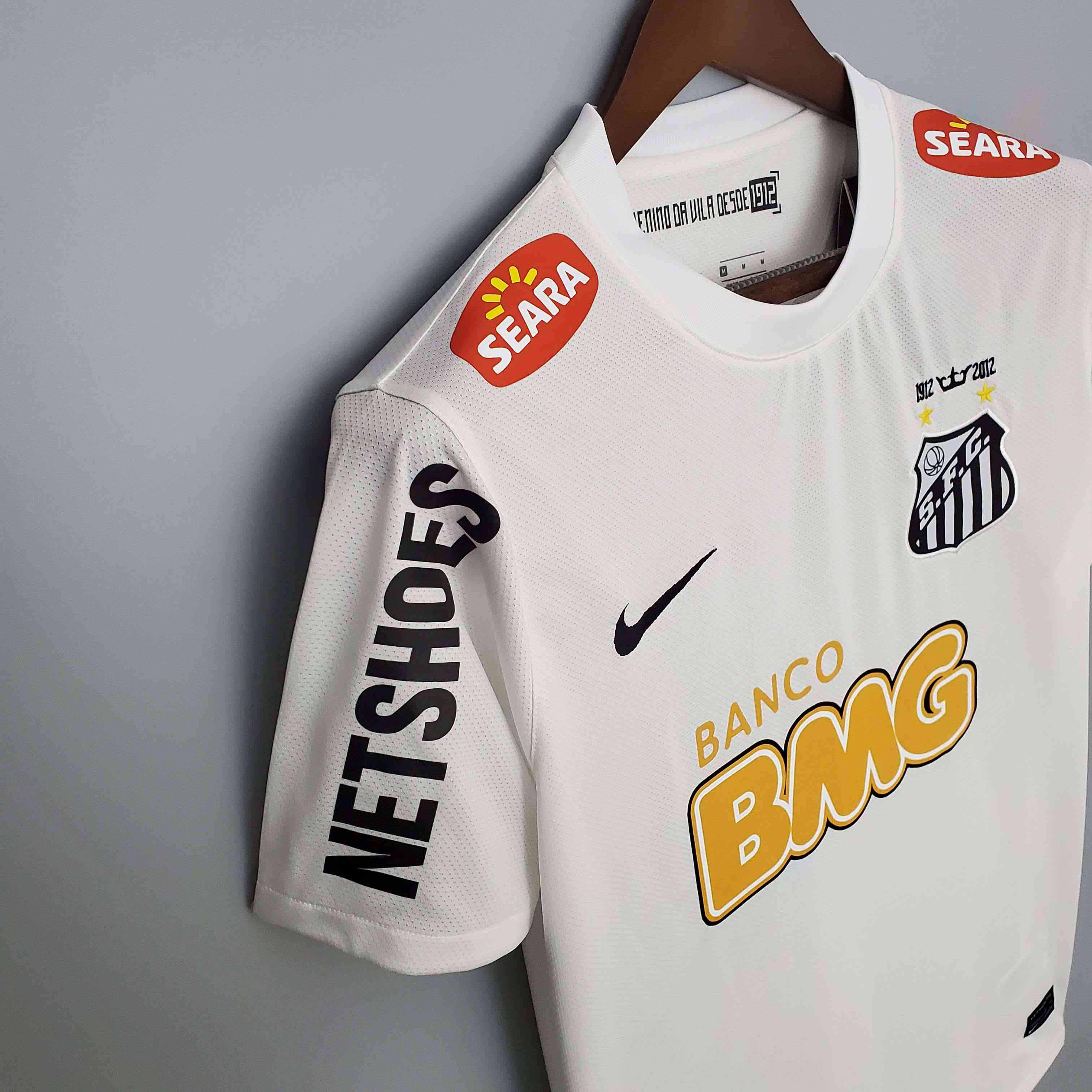 2012 Retro Santos Home Soccer Jersey-mysite Custom Football Kit- Nextkits