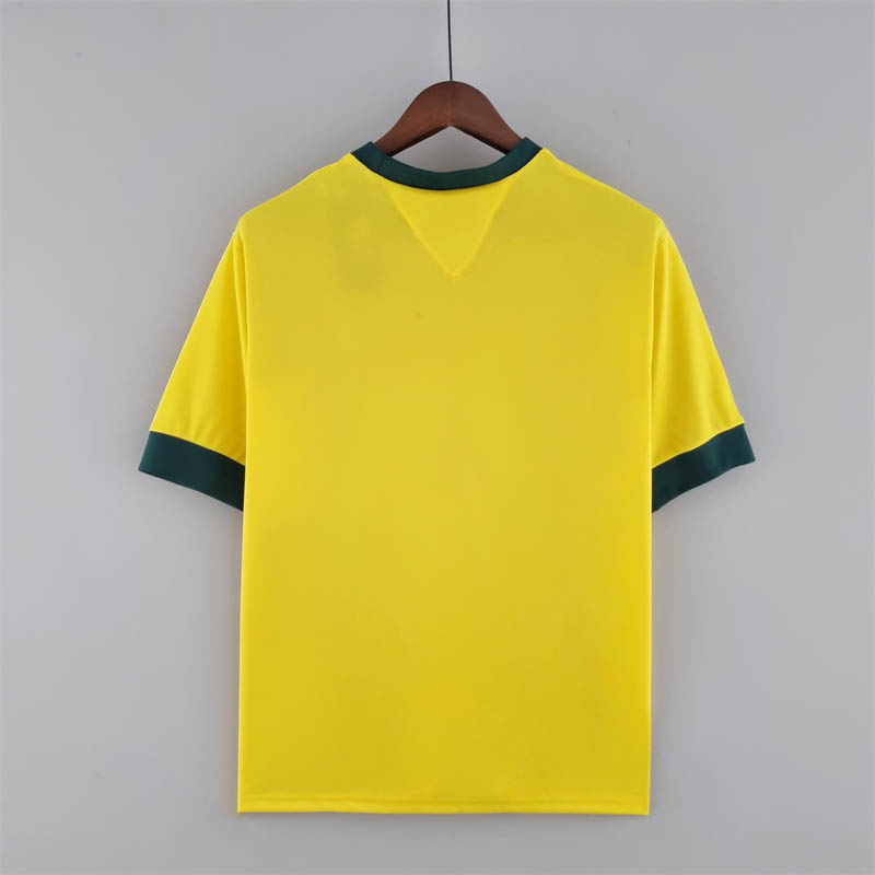 1970 Retro Brazil Home Soccer Jersey-mysite Custom Football Kit- Nextkits