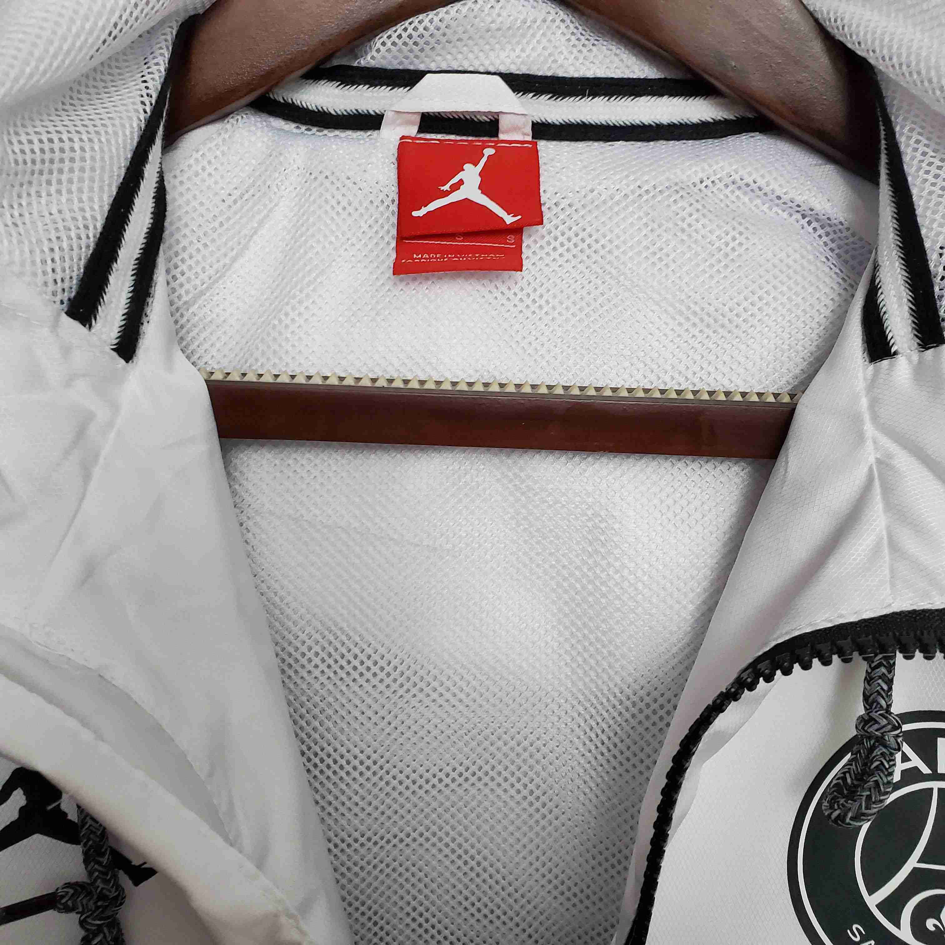 Psg Paris Saint-Germain Windbreaker Classic Style Black-White-mysite Custom Football Kit- Nextkits