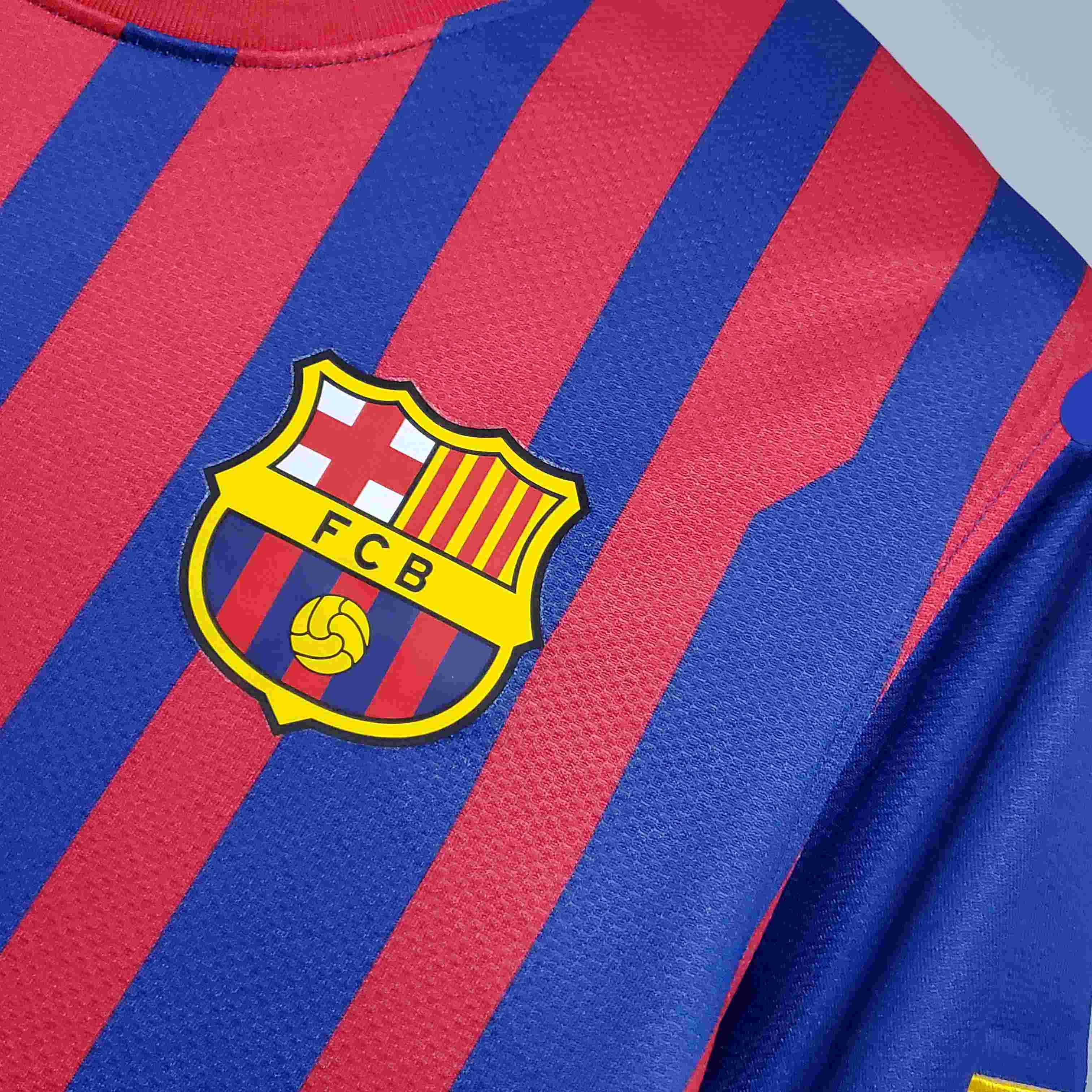 2011/2012 Retro Barcelona Home Football Shirt-mysite Custom Football Kit- Nextkits