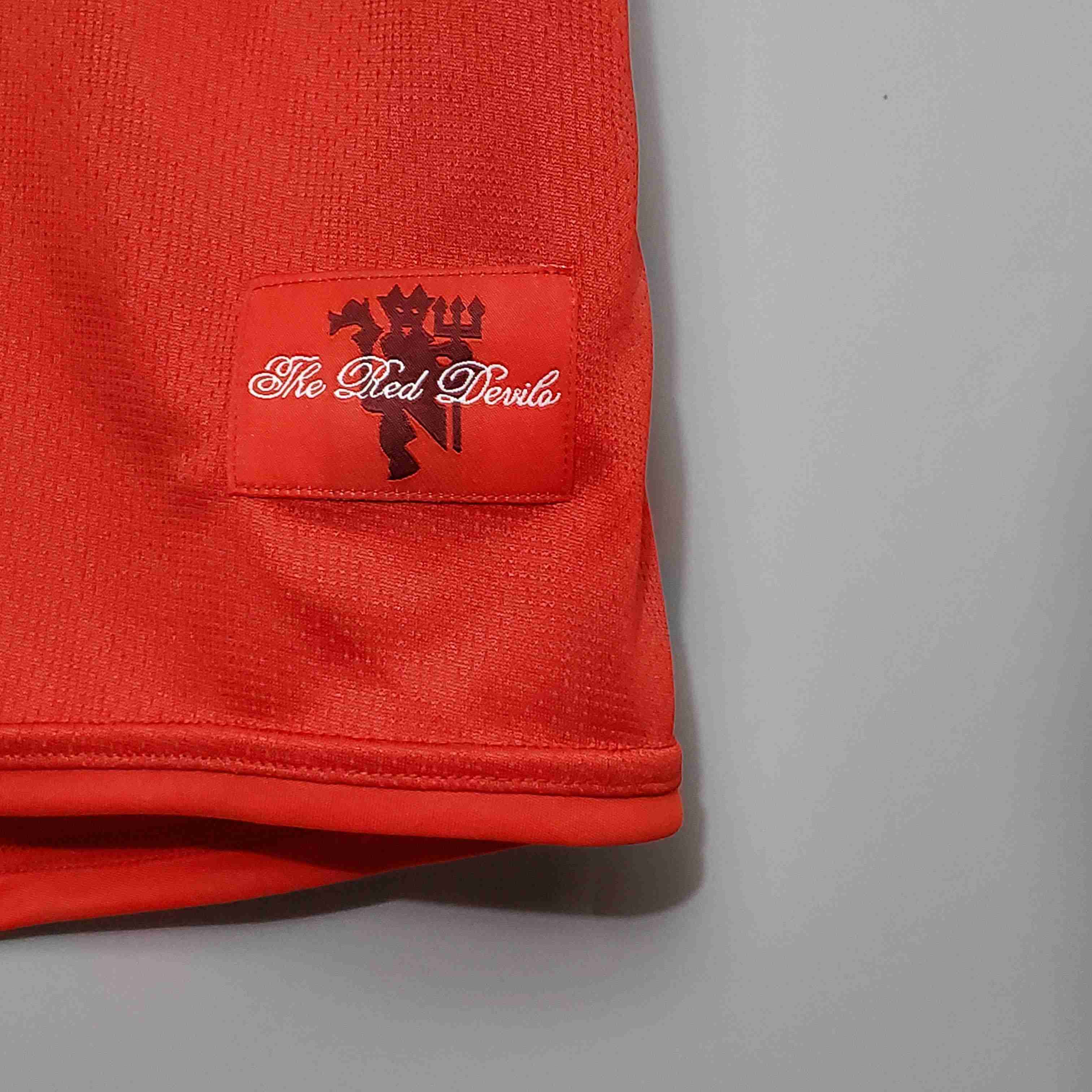 2007/2008 Retro Manchester United Home Champions League Edition Football Shirt-mysite Custom Football Kit- Nextkits