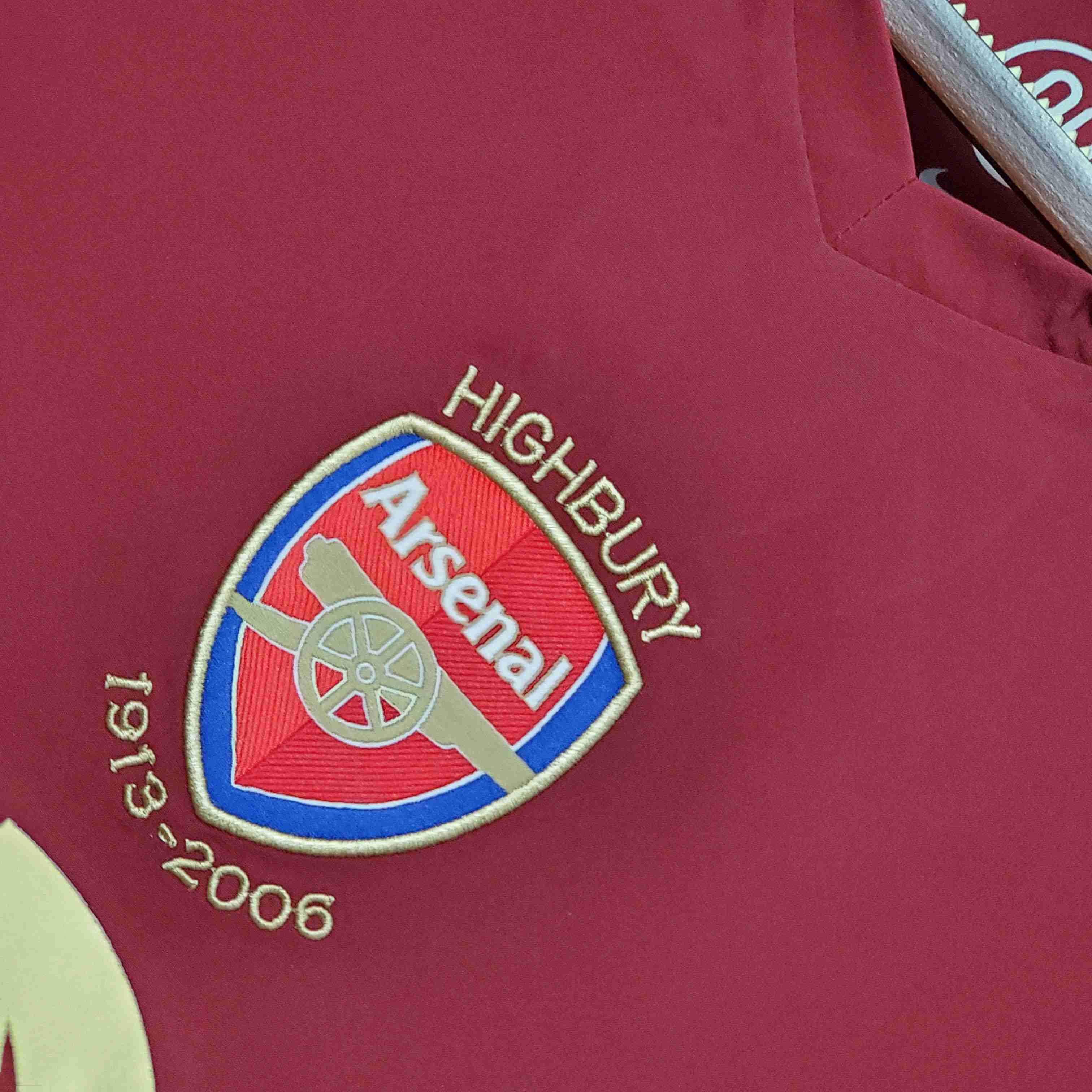 2005/2006 Retro Arsenal Home Football Shirt-mysite Custom Football Kit- Nextkits