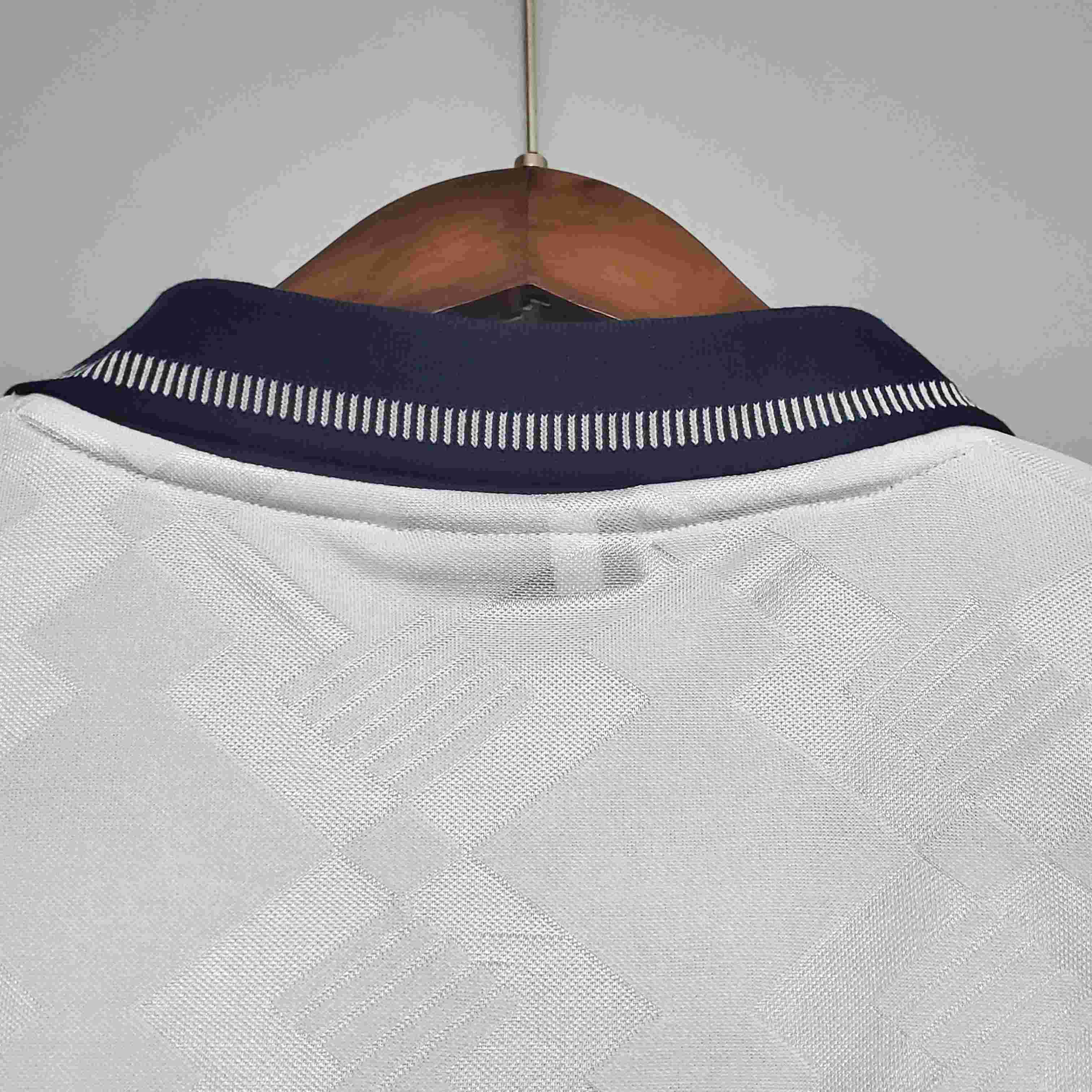 1990 Retro England Home Soccer Jersey-mysite Custom Football Kit- Nextkits