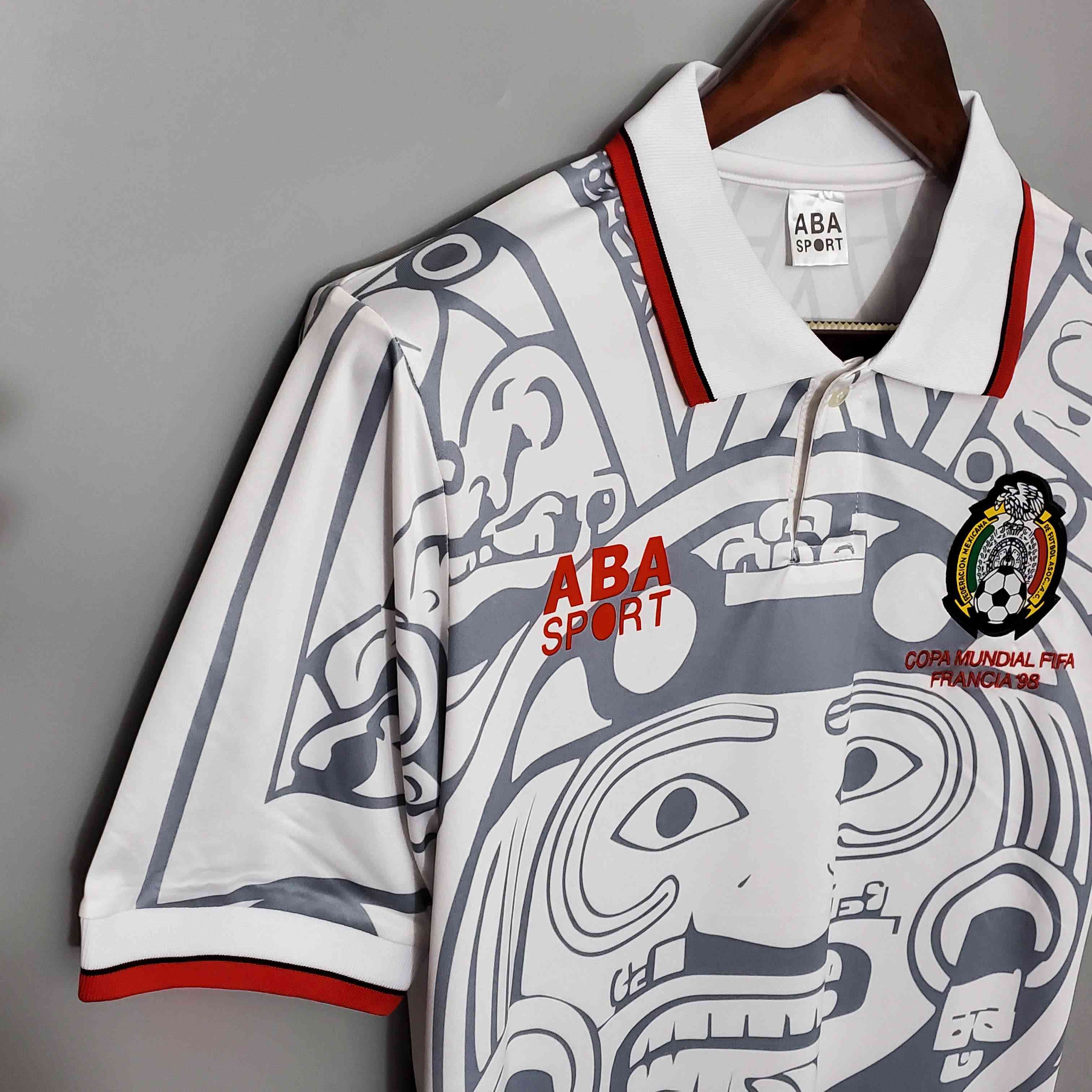 1998 Retro Mexico Soccer Jersey Away-mysite Custom Football Kit- Nextkits