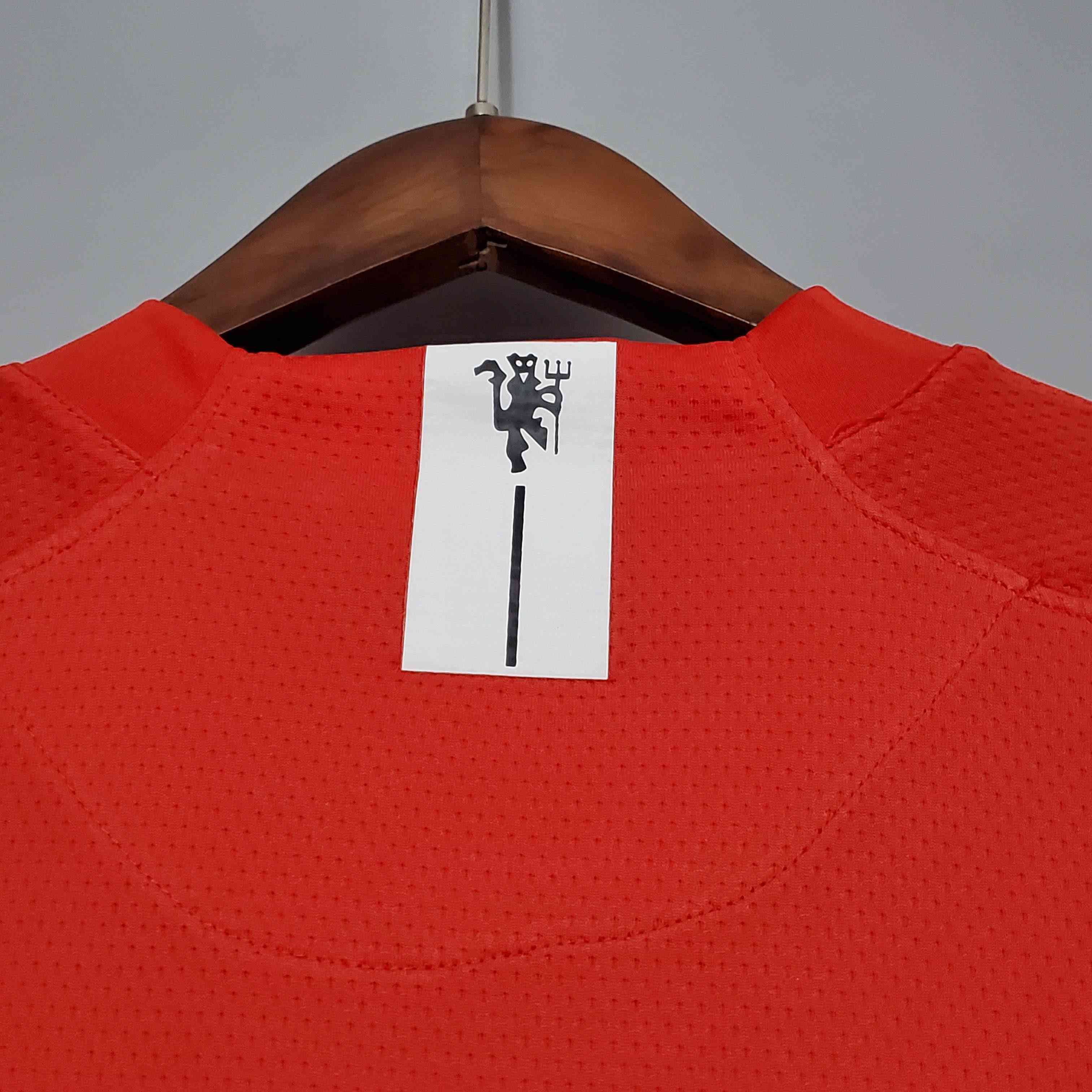 2007/2008 Retro Manchester United Home Champions League Edition Football Shirt-mysite Custom Football Kit- Nextkits