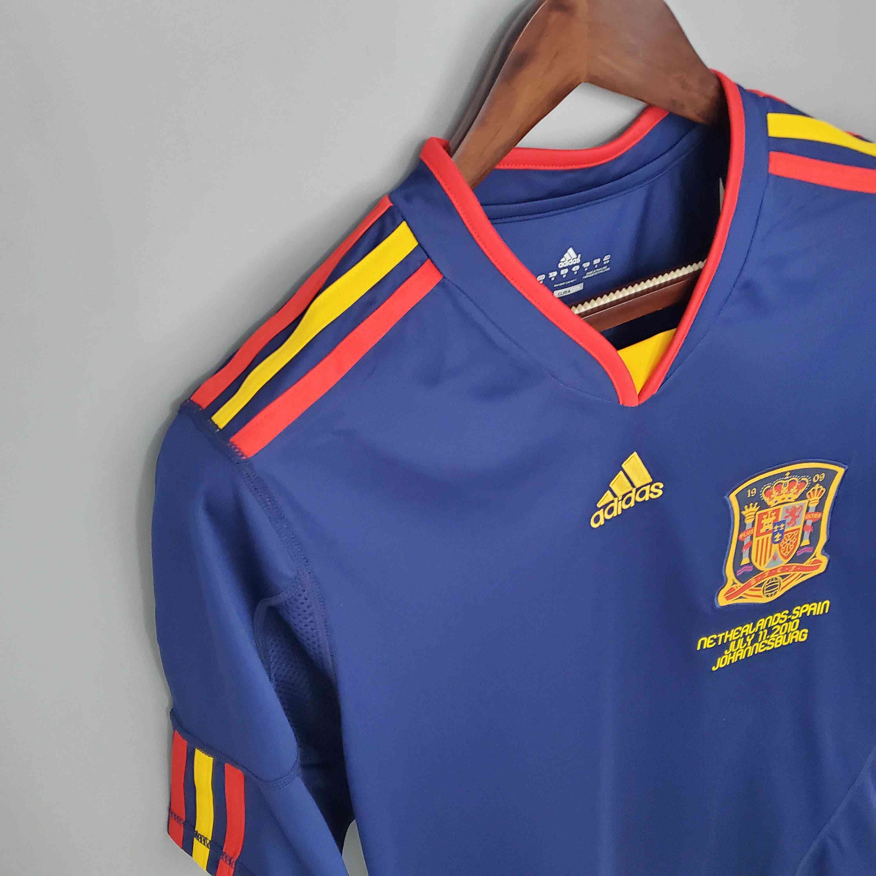 2010 Retro Spain Away Soccer Shirt-mysite Custom Football Kit- Nextkits
