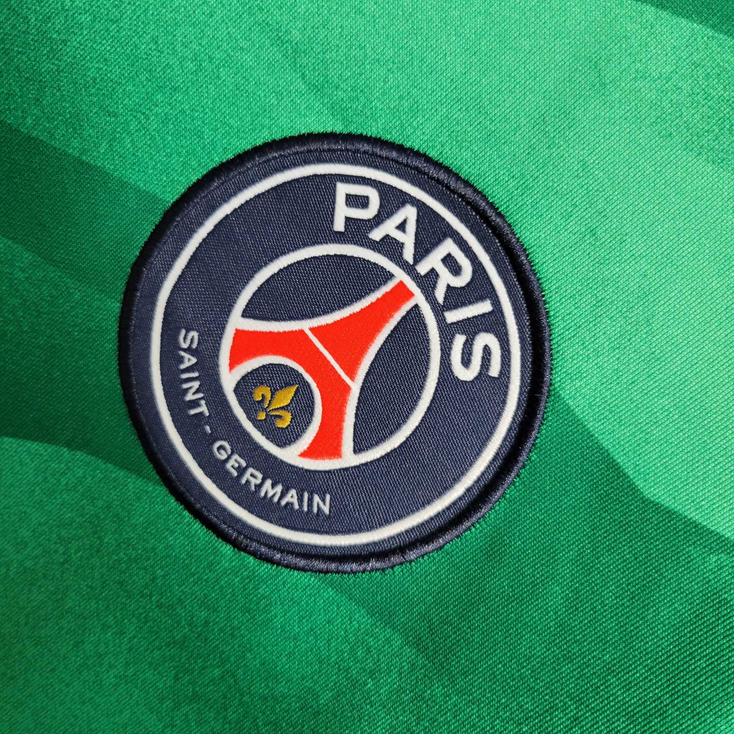 2023/2024 Long Sleeve Psg Paris Saint-Germain Goalkeeper Green Football Shirt-mysite Custom Football Kit- Nextkits