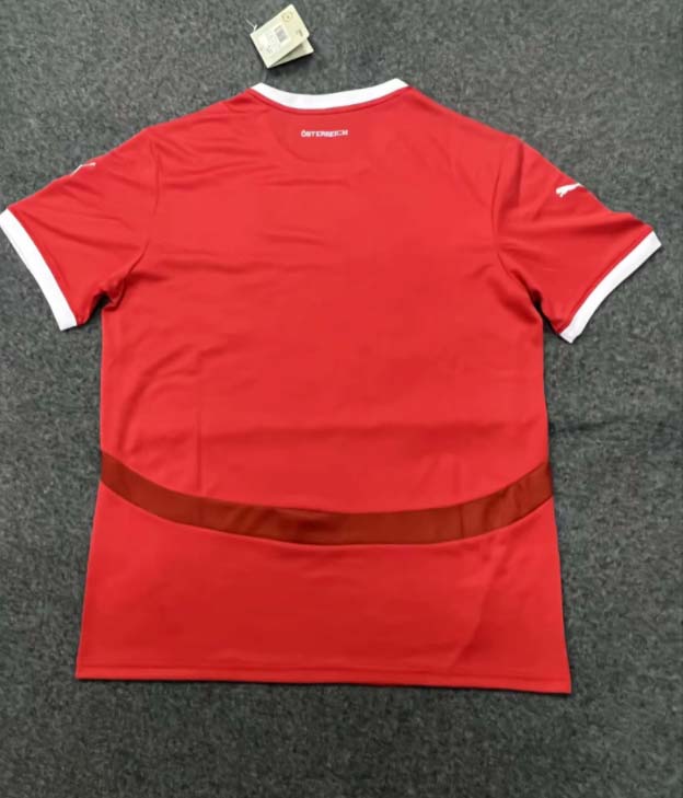 2024 Austria National Team Home Football Shirt-mysite Custom Football Kit- Nextkits